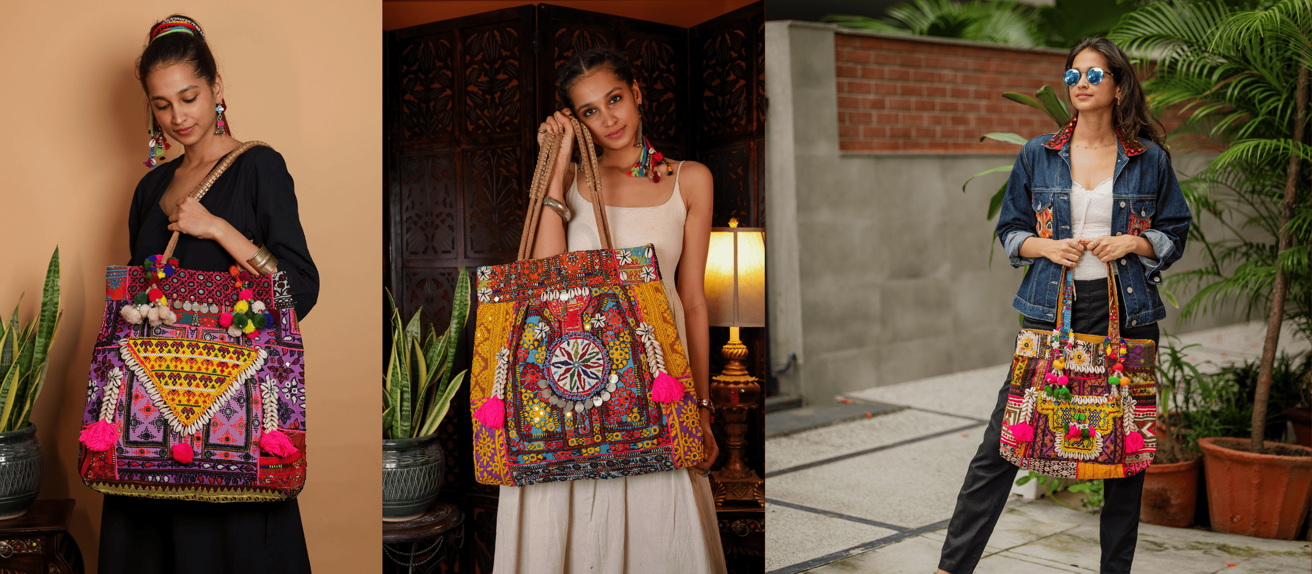 Balochi Banjara Totes