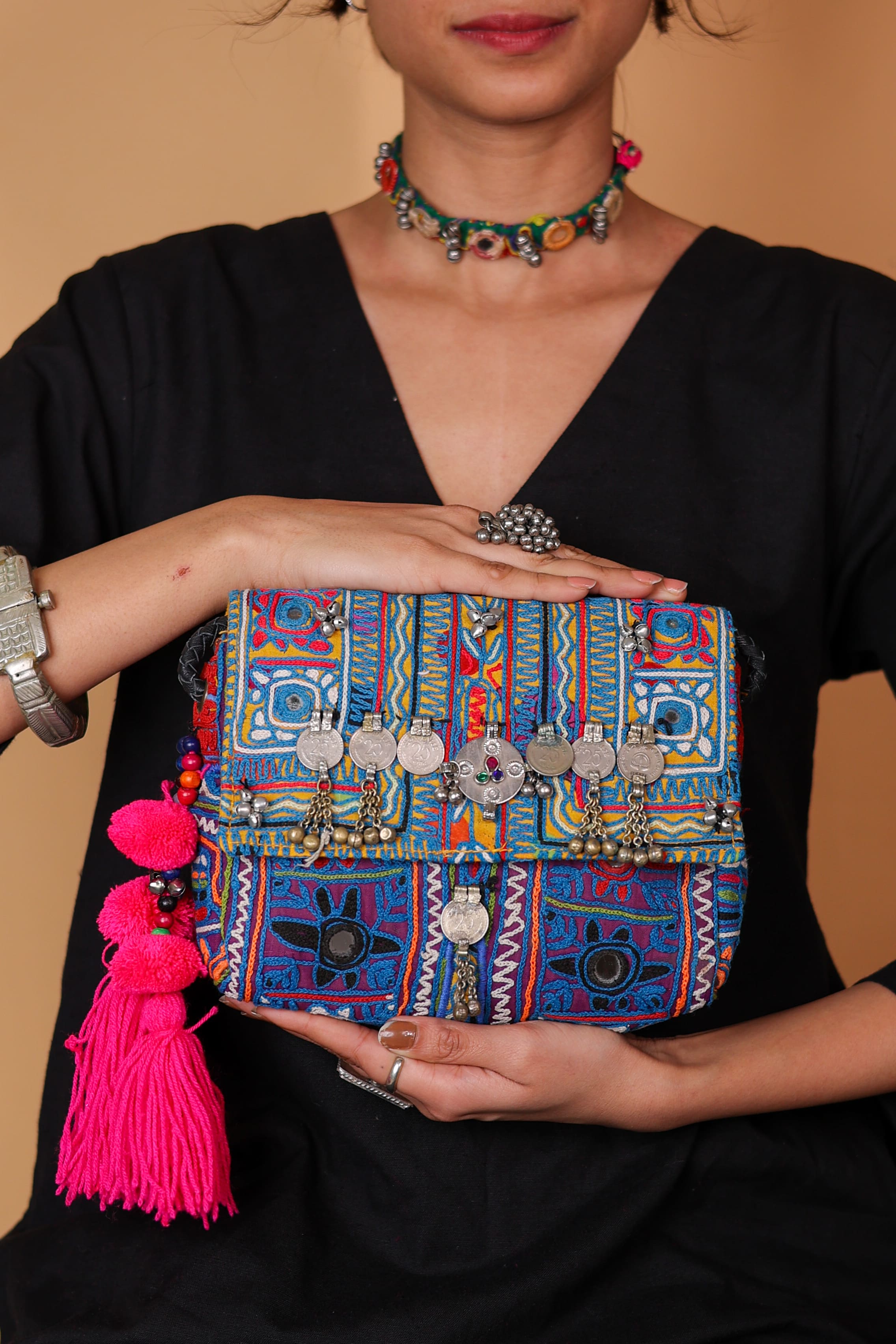 Zarqa - Balochi Sling Bag
