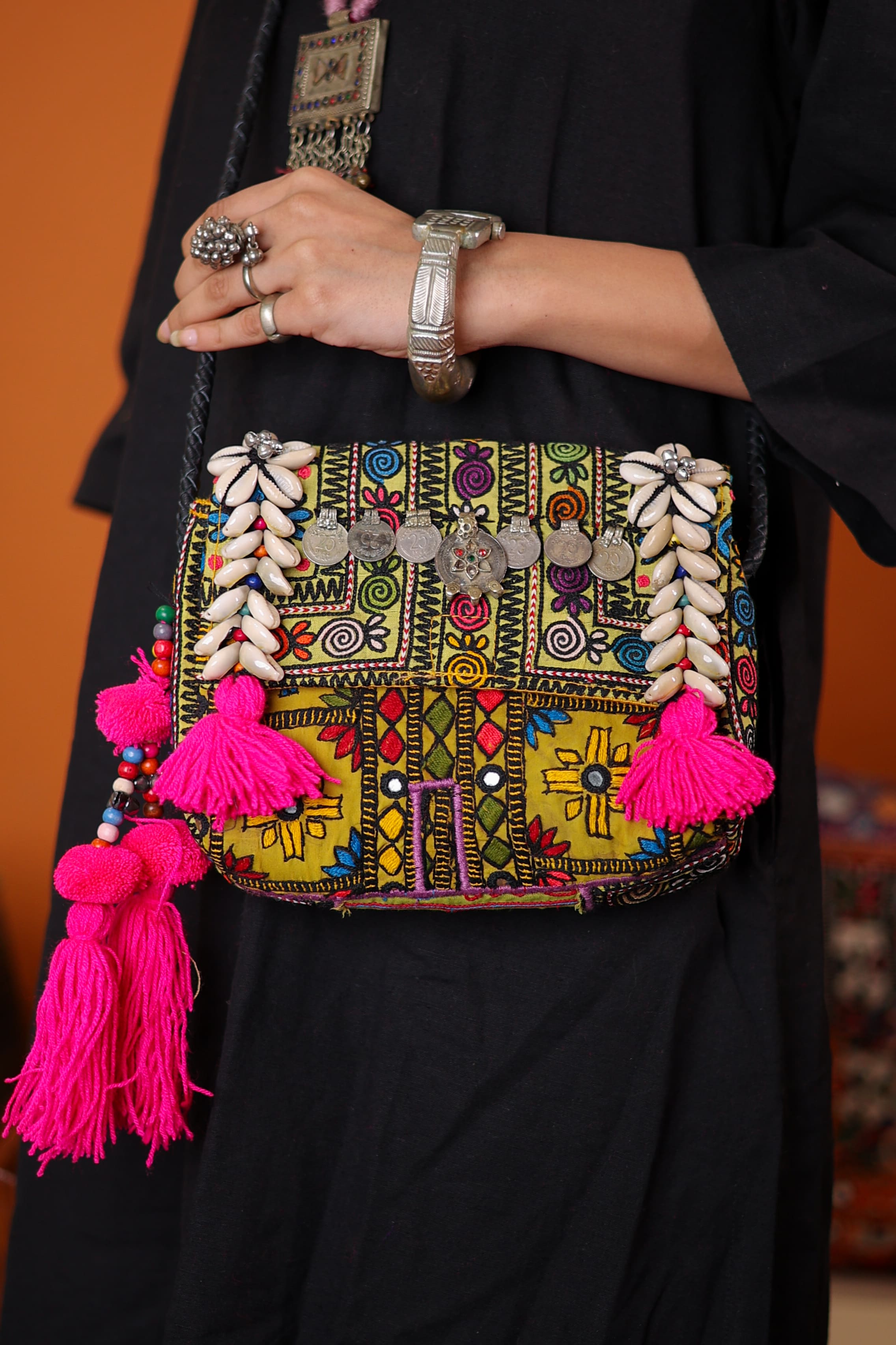 Zulfi - Balochi Sling Bag