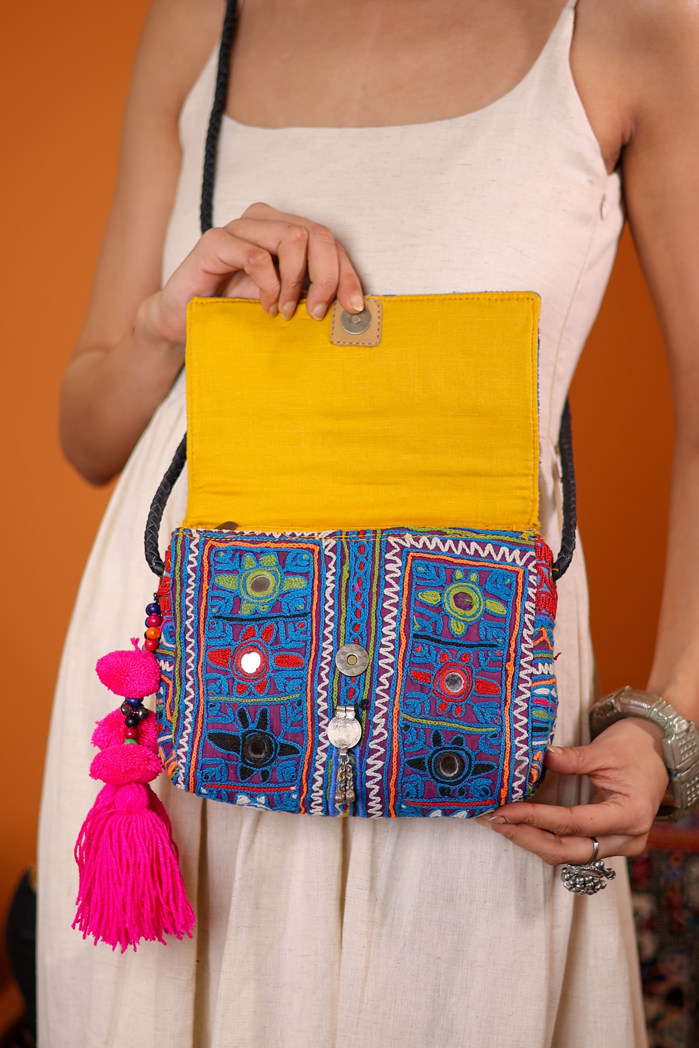 Zarqa - Balochi Sling Bag