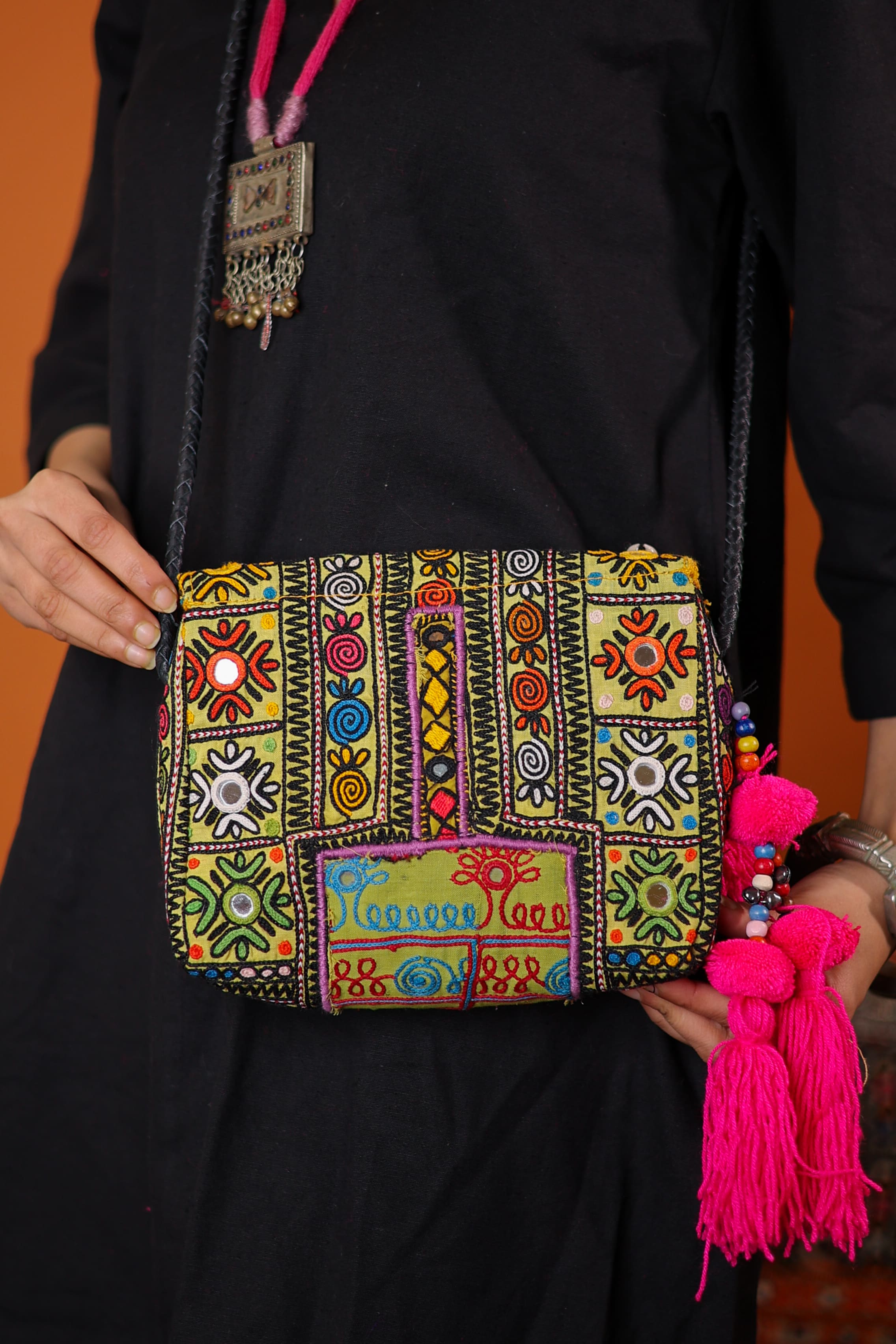 Zulfi - Balochi Sling Bag
