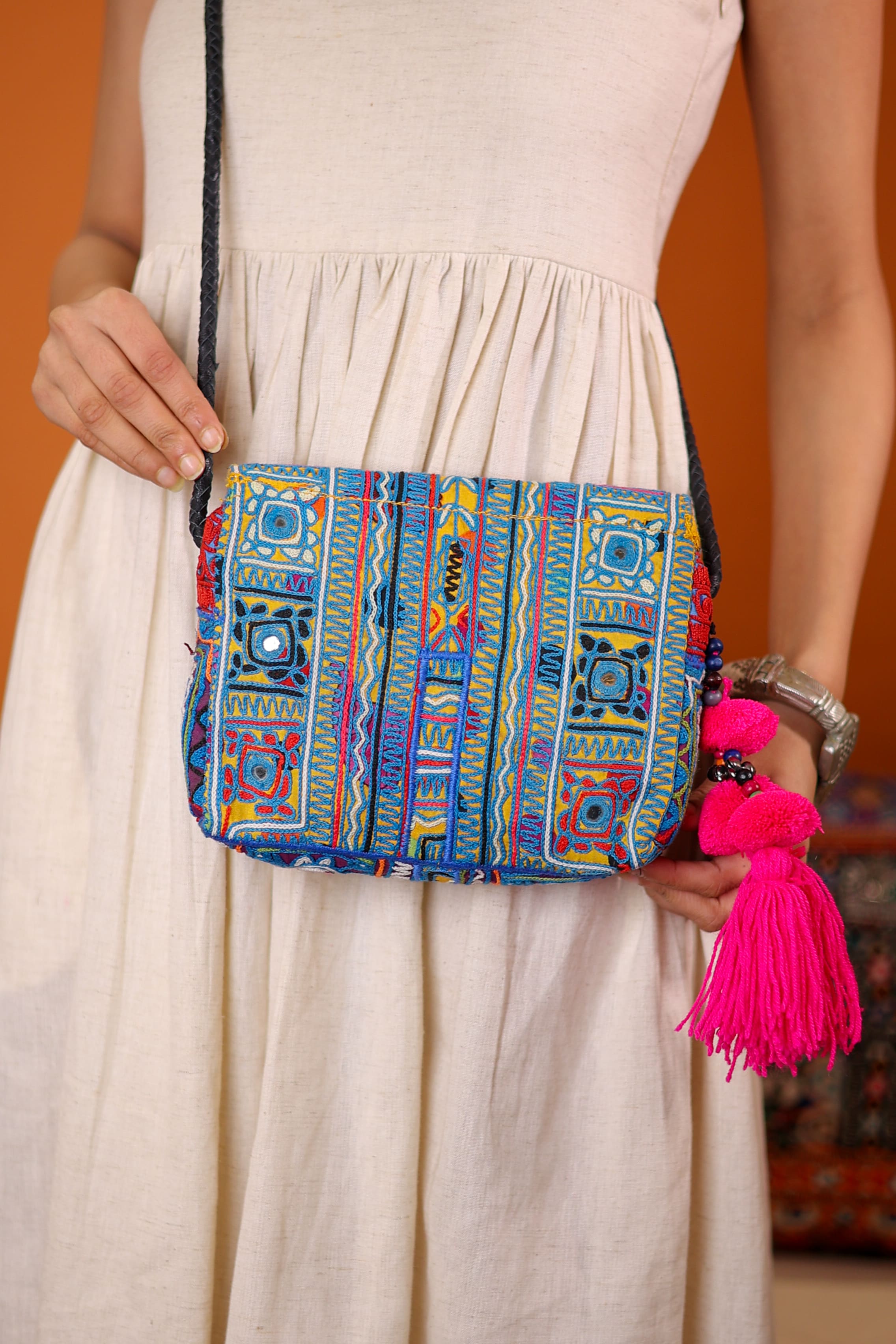 Zarqa - Balochi Sling Bag