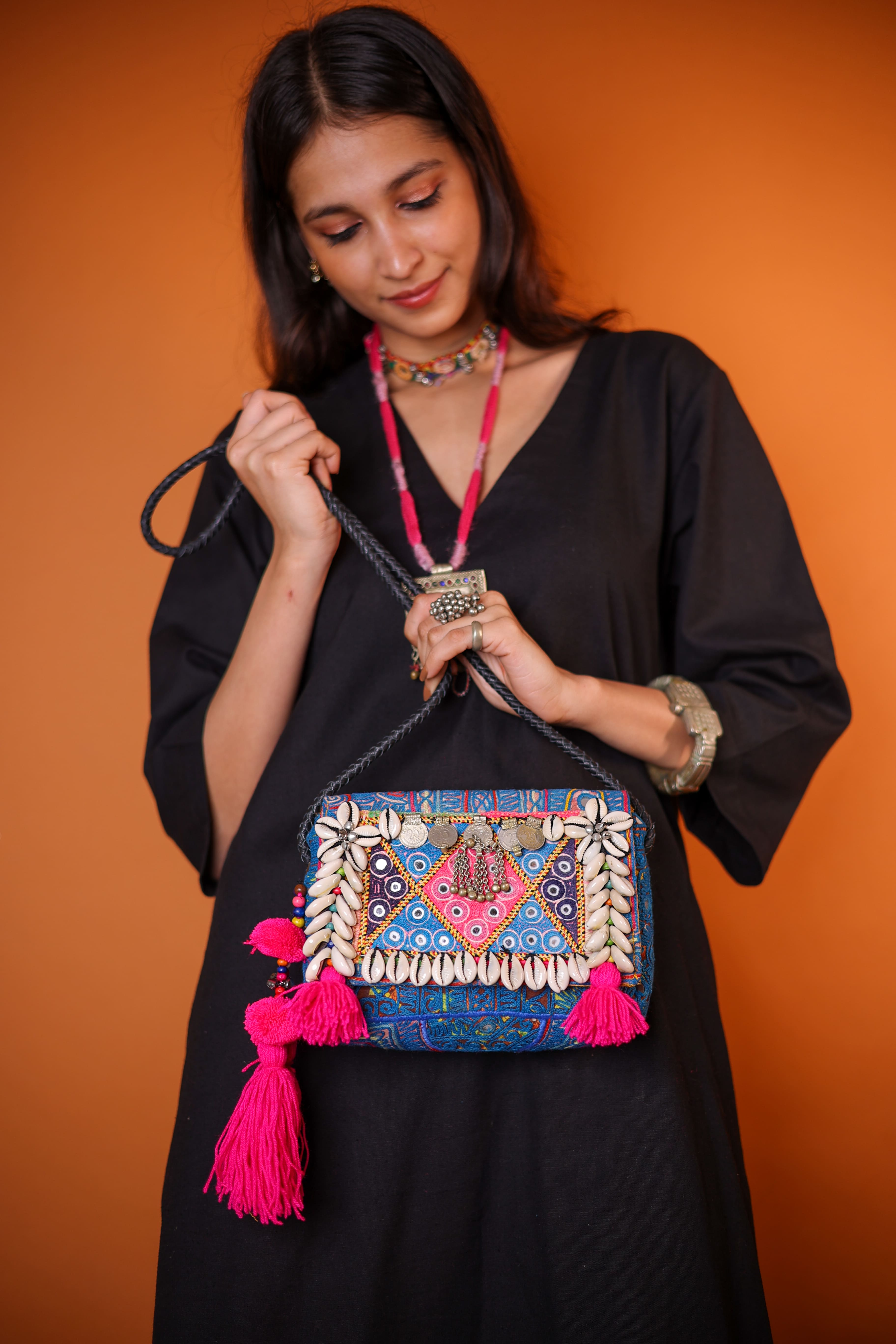 Feroza - Balochi Sling Bag