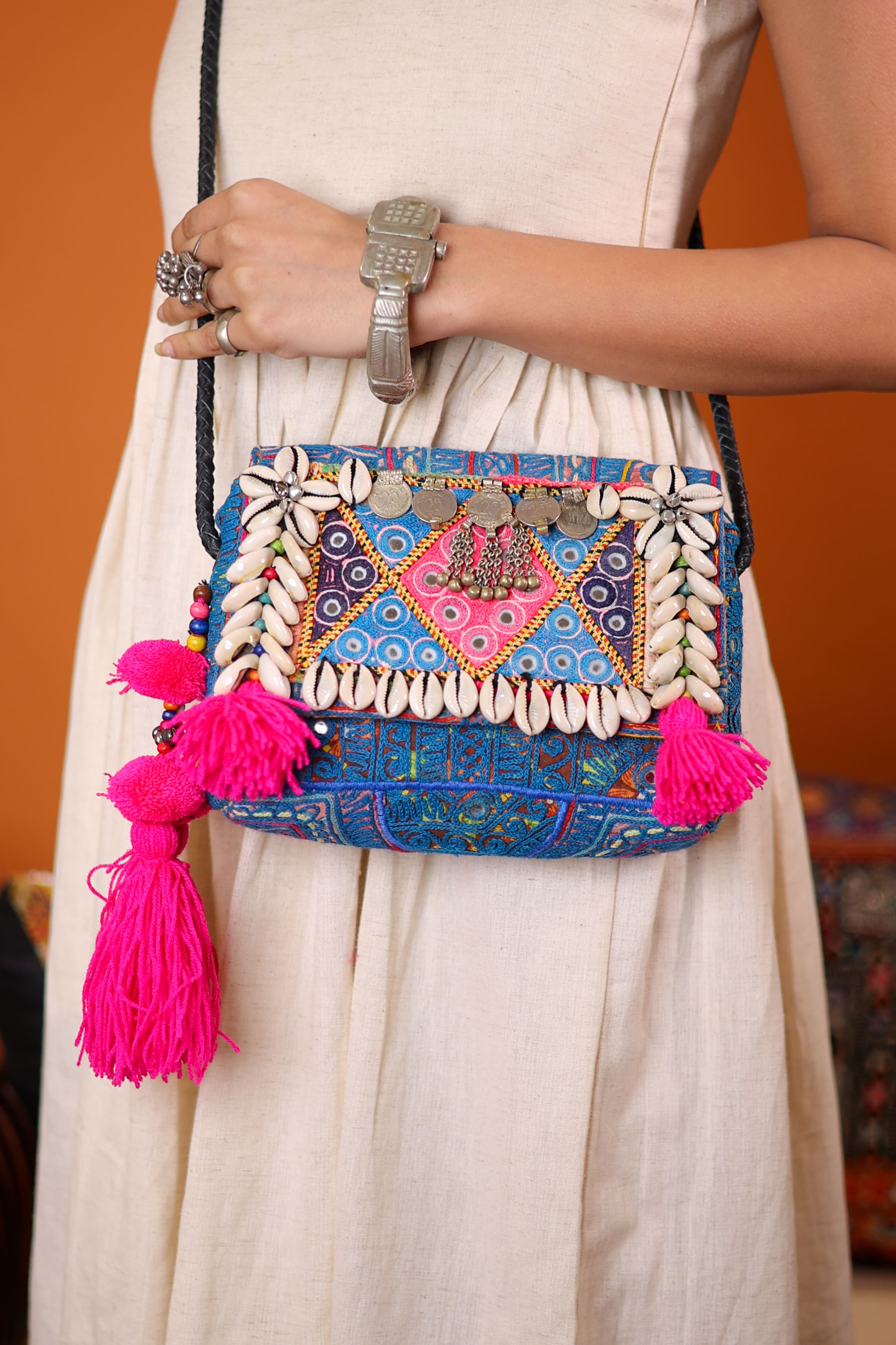 Feroza - Balochi Sling Bag