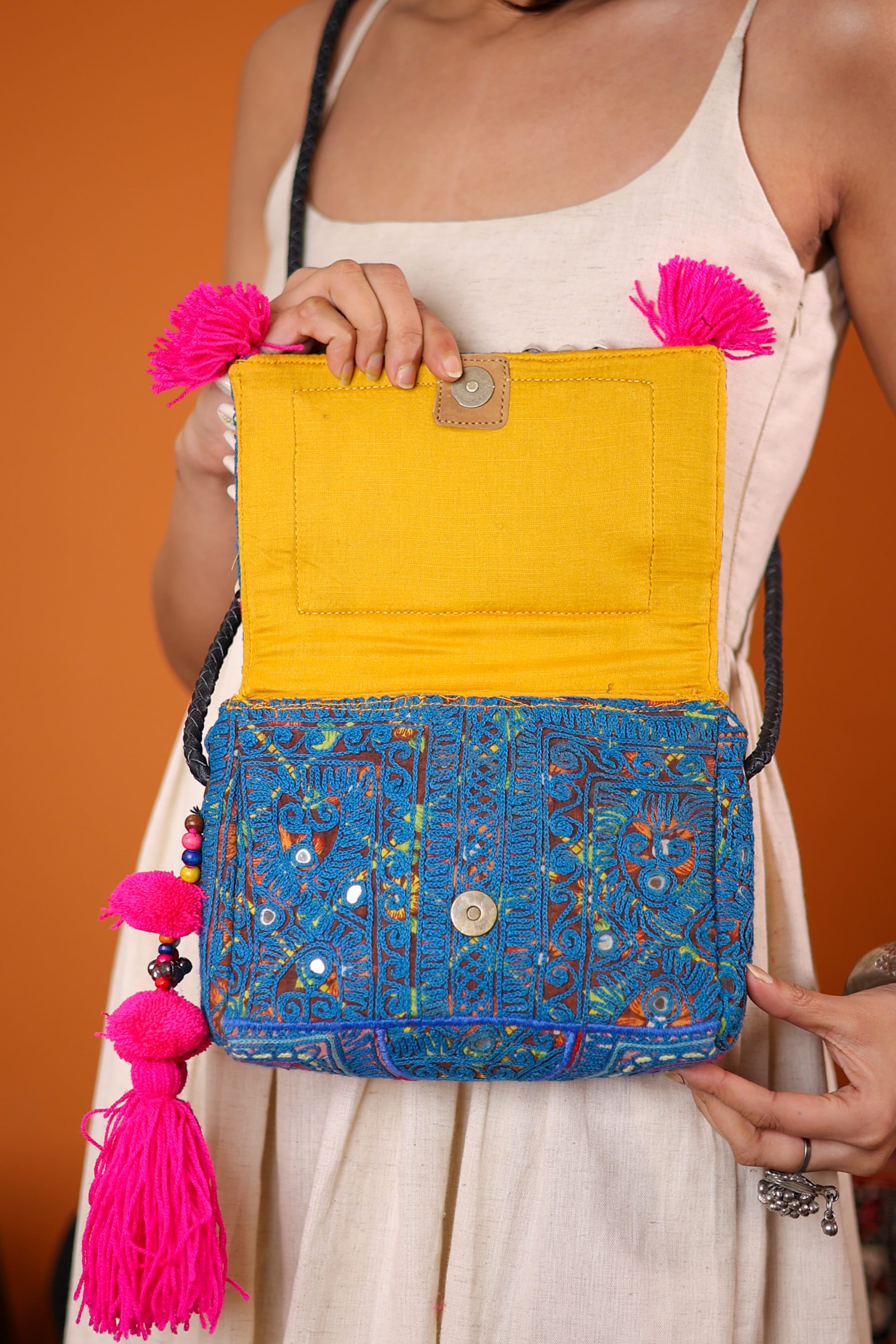 Feroza - Balochi Sling Bag