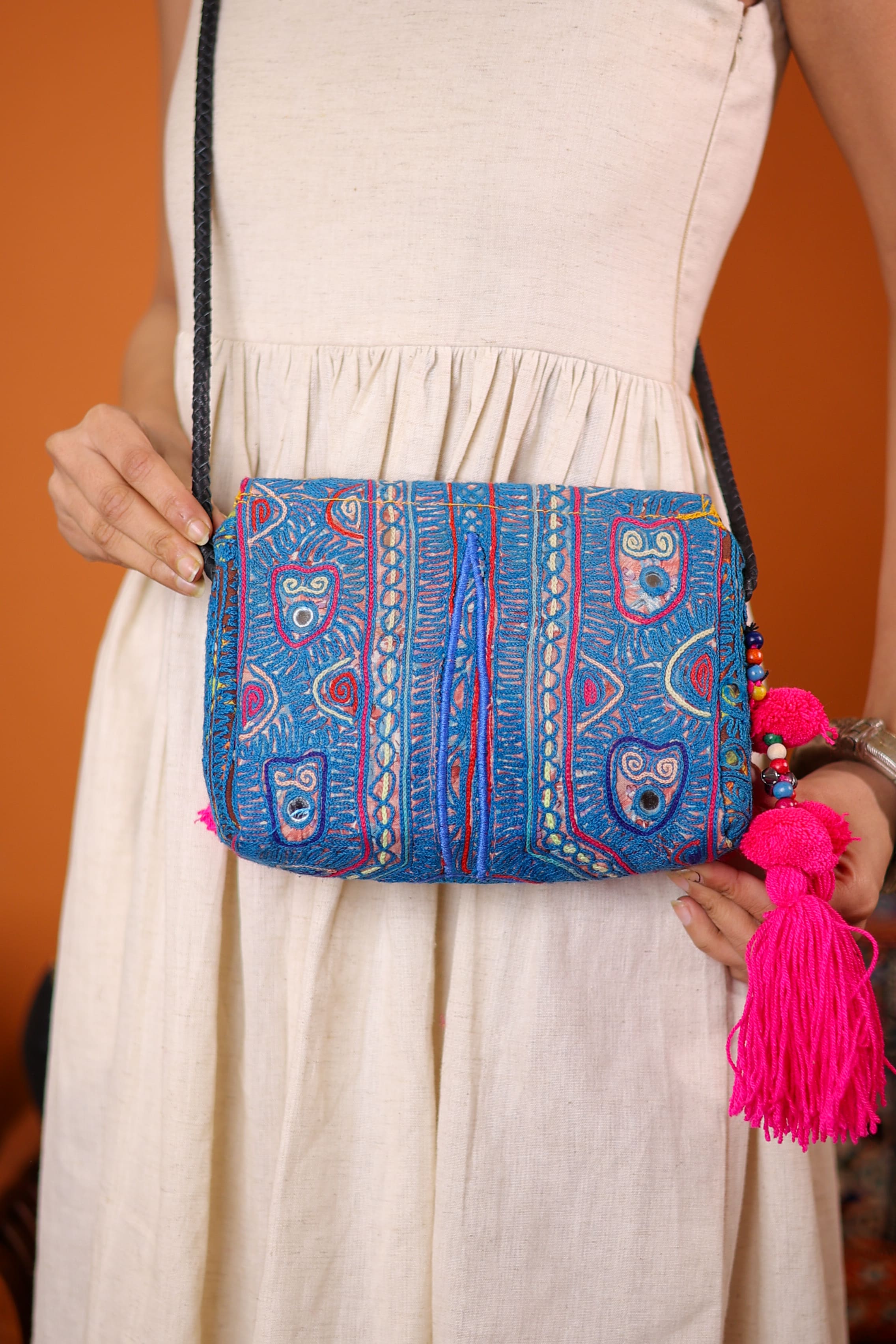 Feroza - Balochi Sling Bag