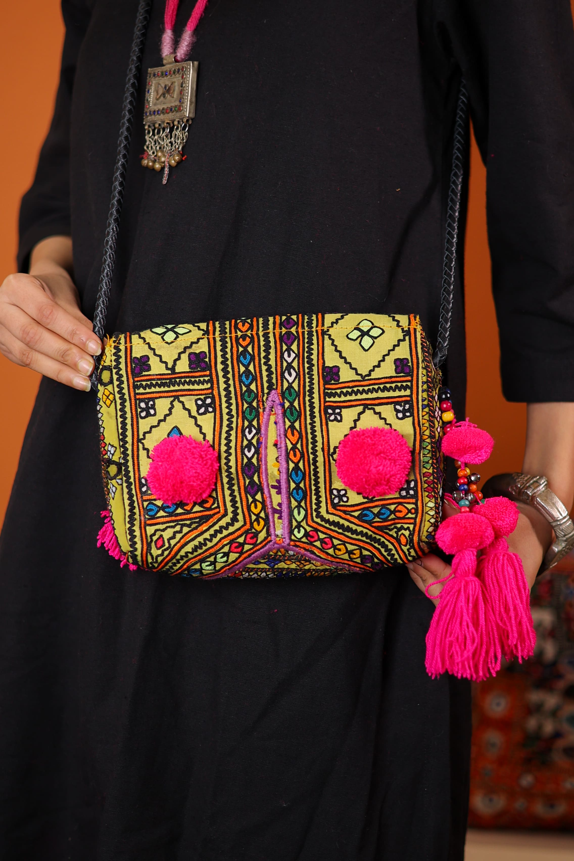 Sunheri - Balochi Sling Bag