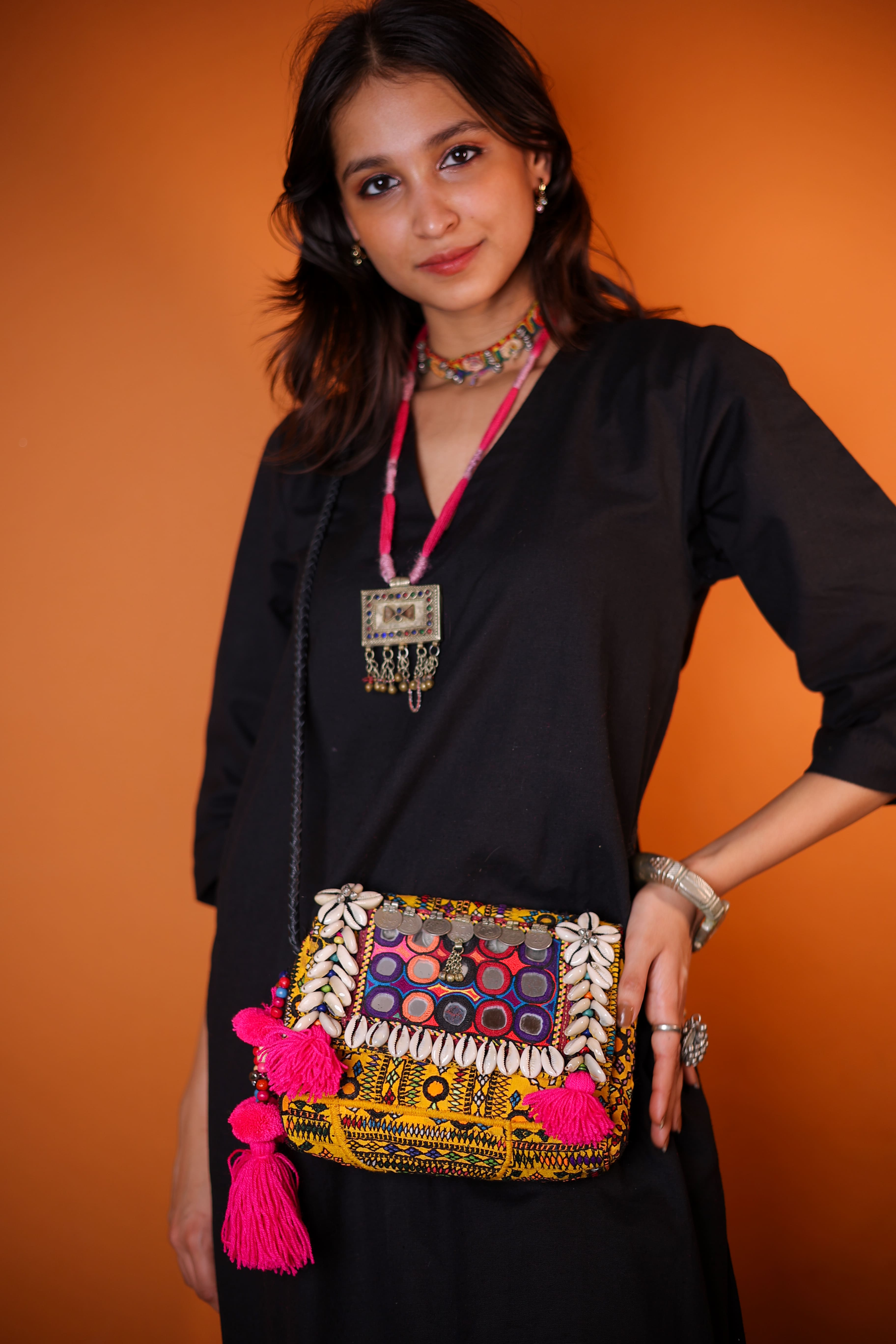 Mehergul - Balochi Sling Bag