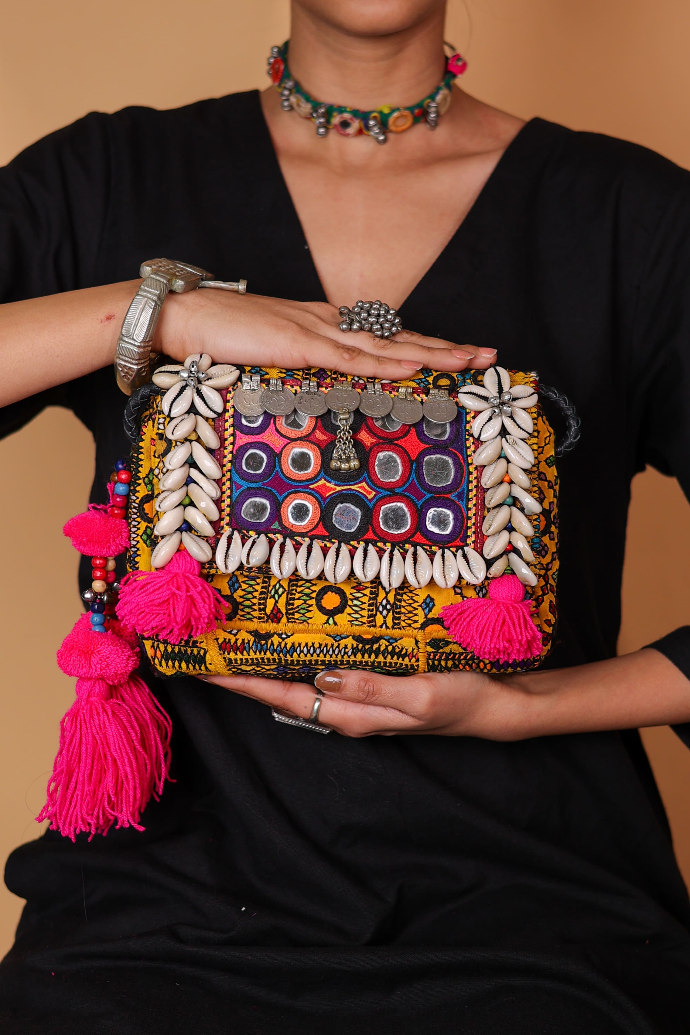 Mehergul - Balochi Sling Bag