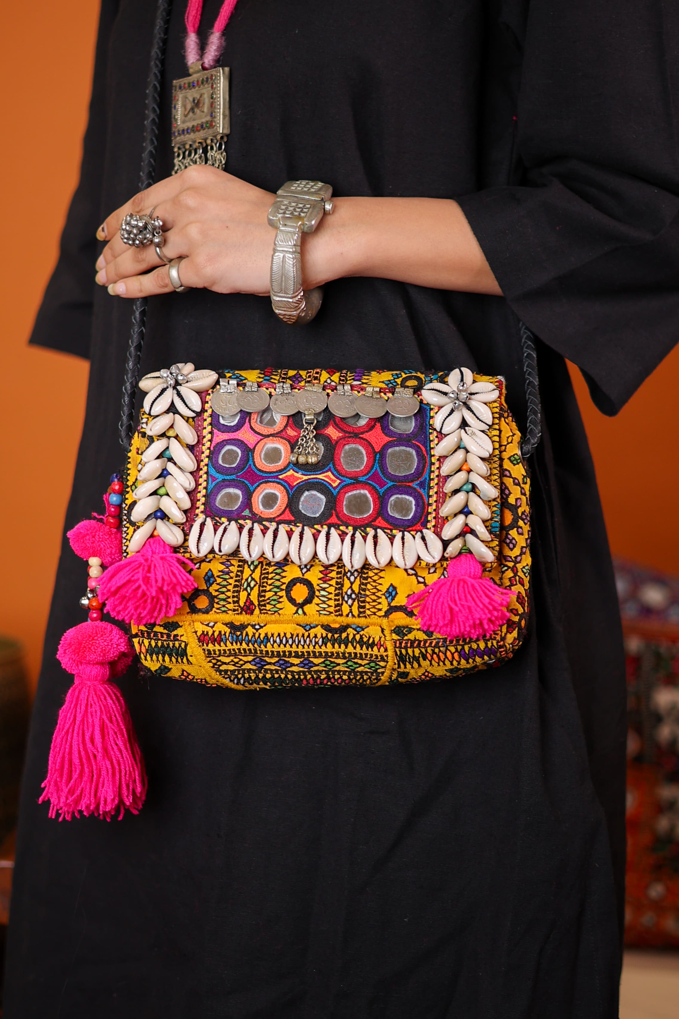 Mehergul - Balochi Sling Bag