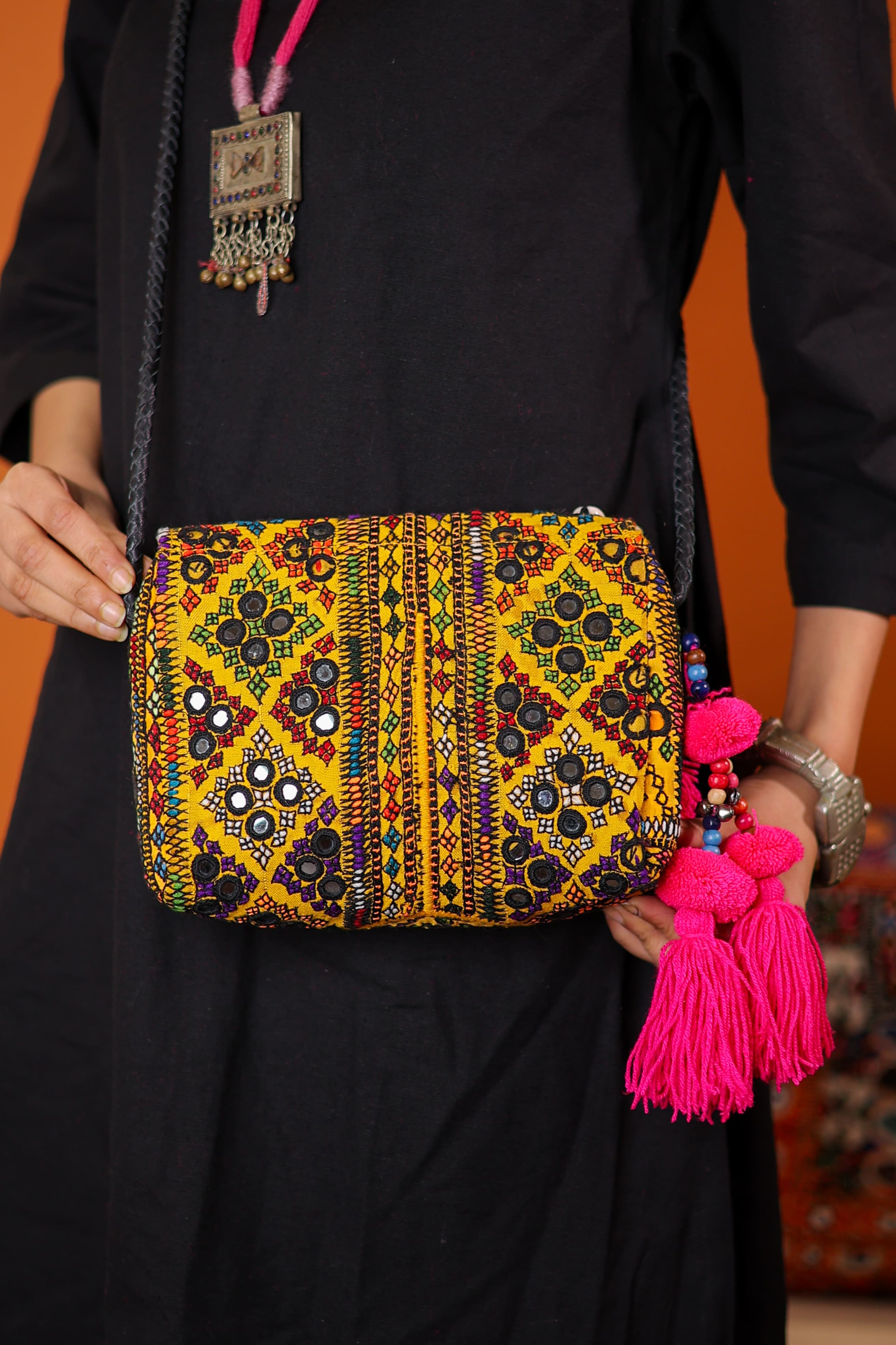 Mehergul - Balochi Sling Bag
