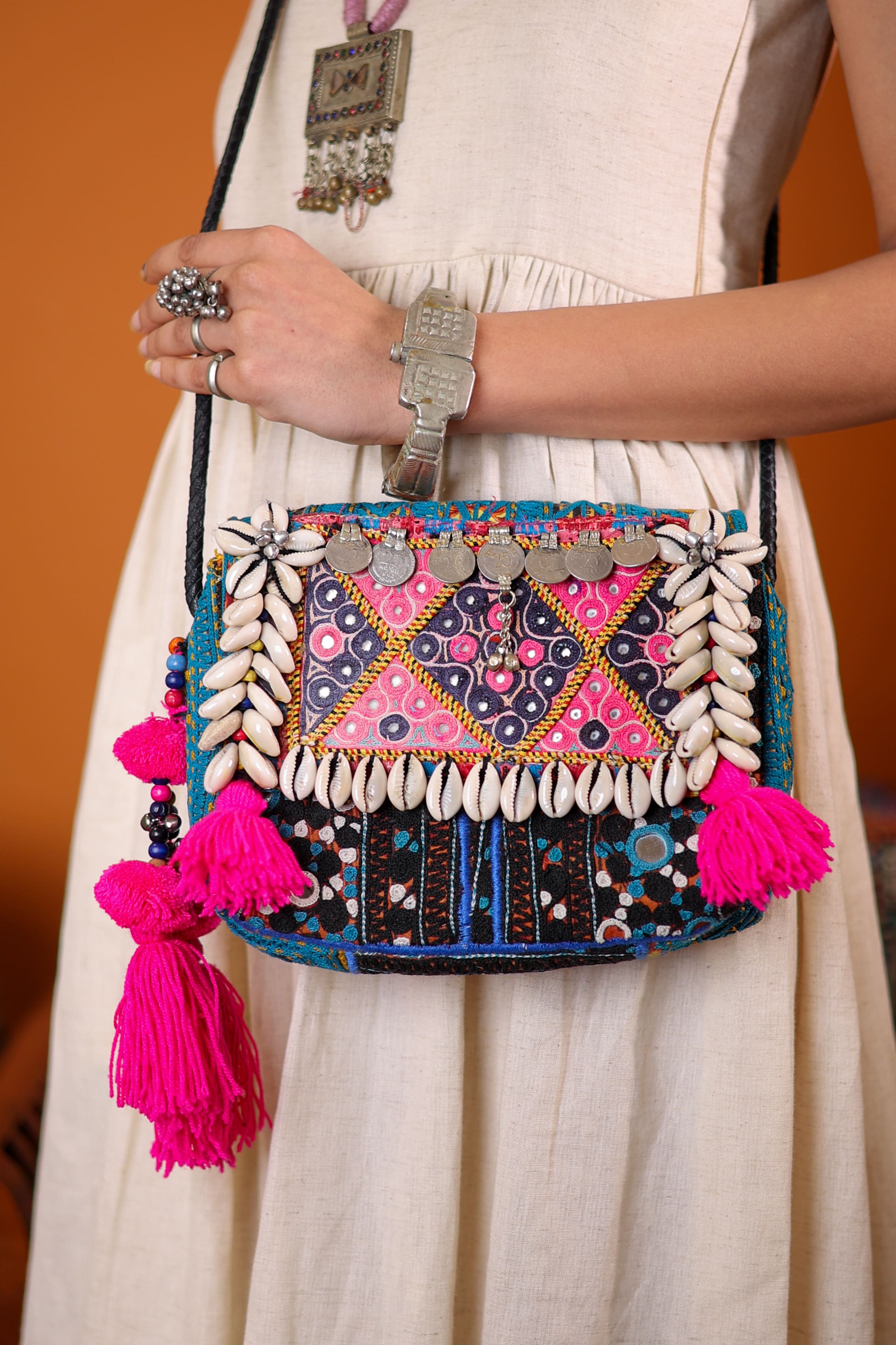 Nilofer - Balochi Sling Bag