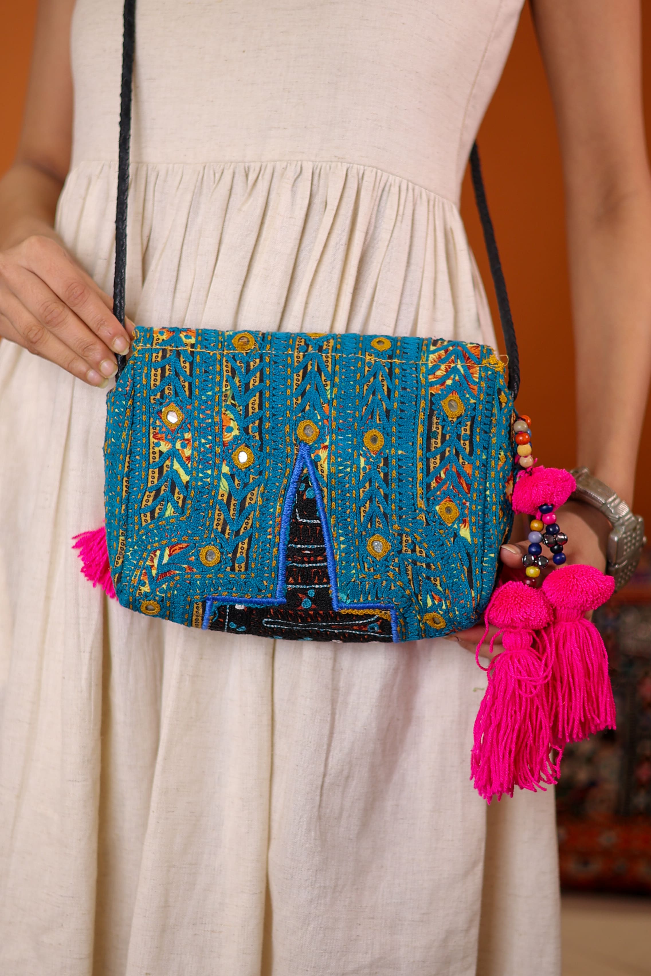Nilofer - Balochi Sling Bag