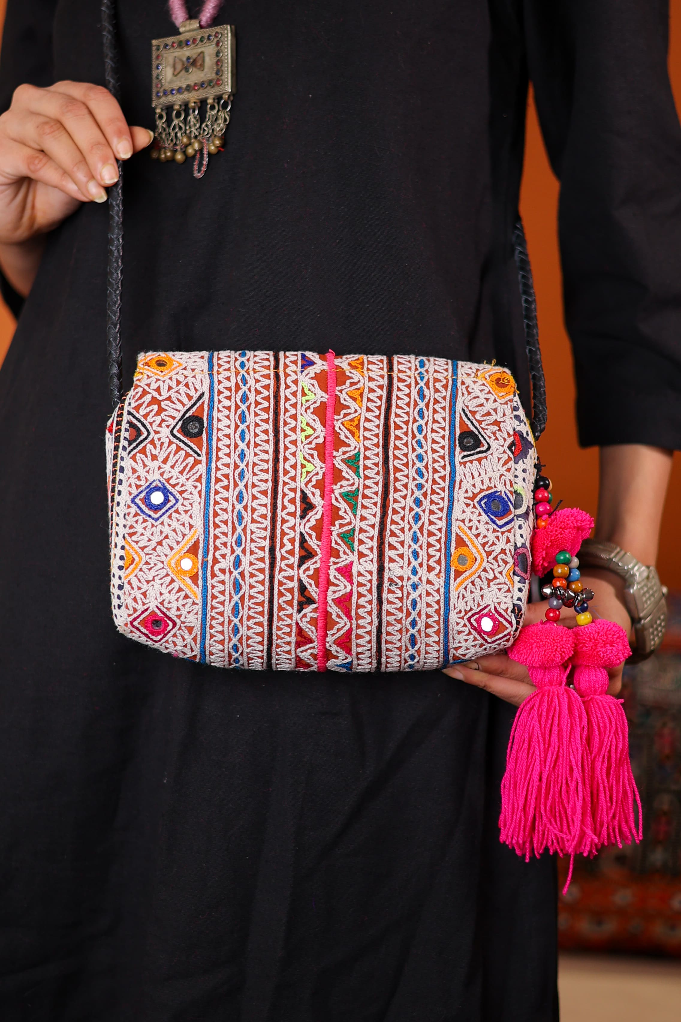 Nazneen - Balochi Sling Bag