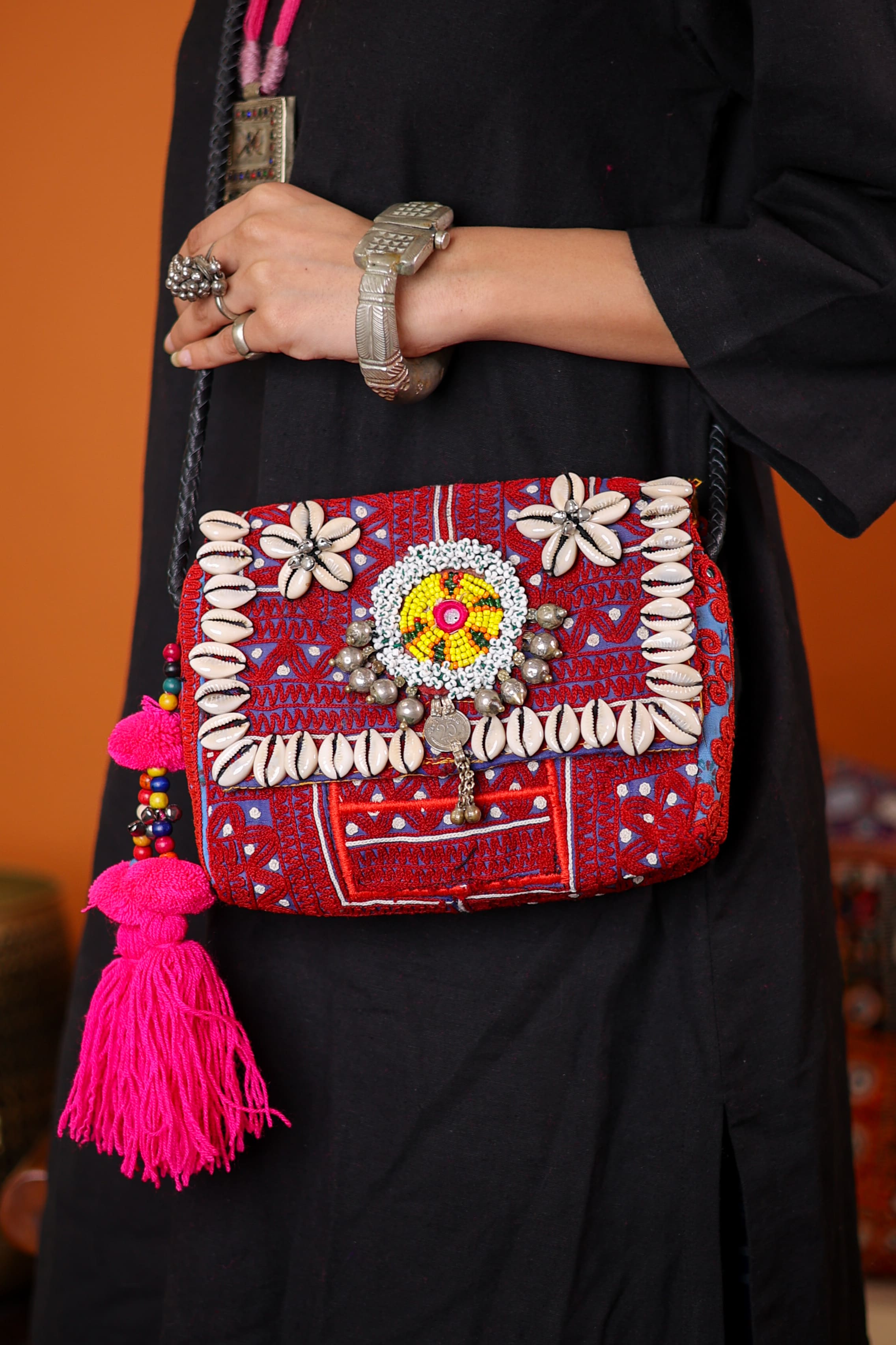 Ruqaiya - Balochi Sling Bag