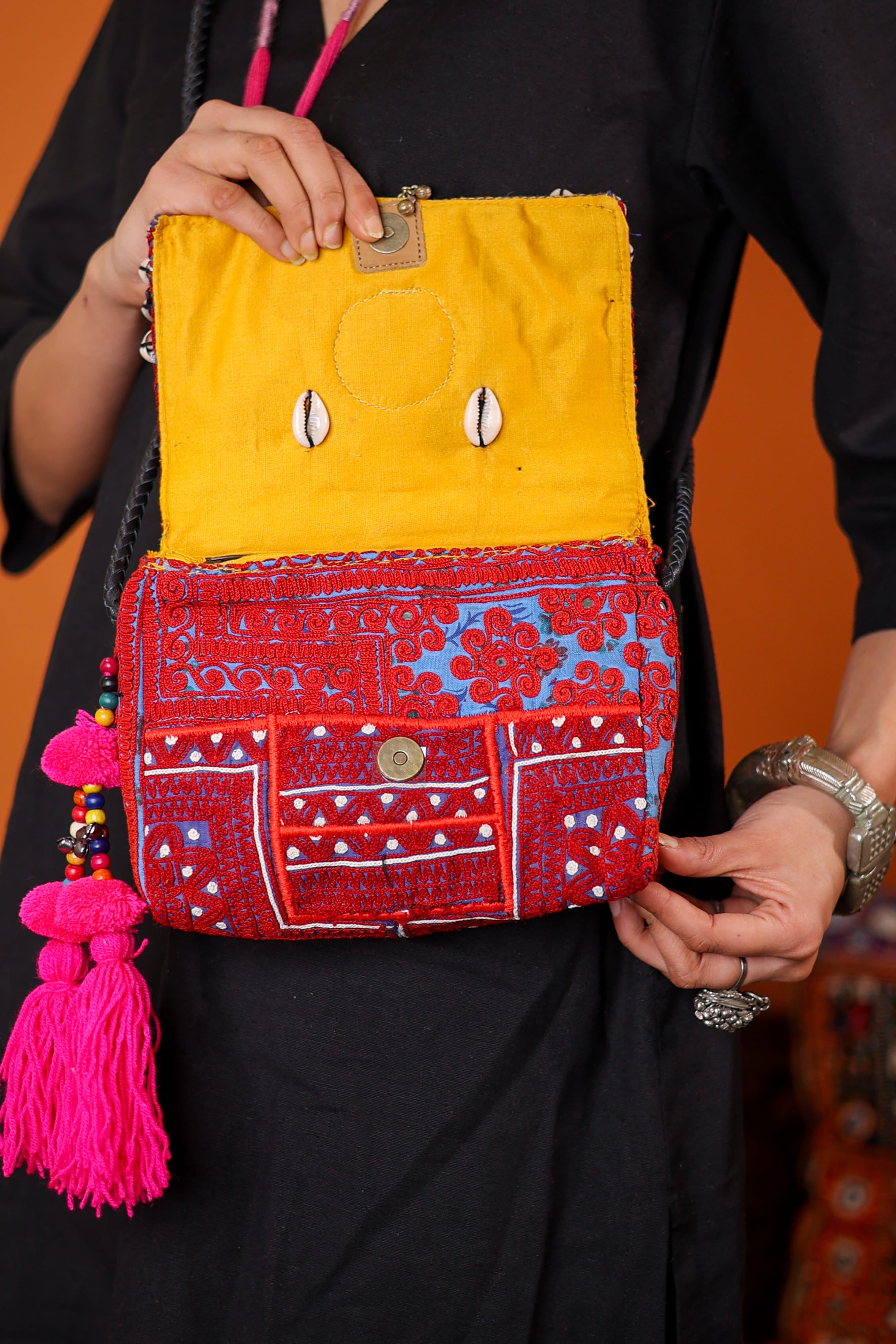 Ruqaiya - Balochi Sling Bag
