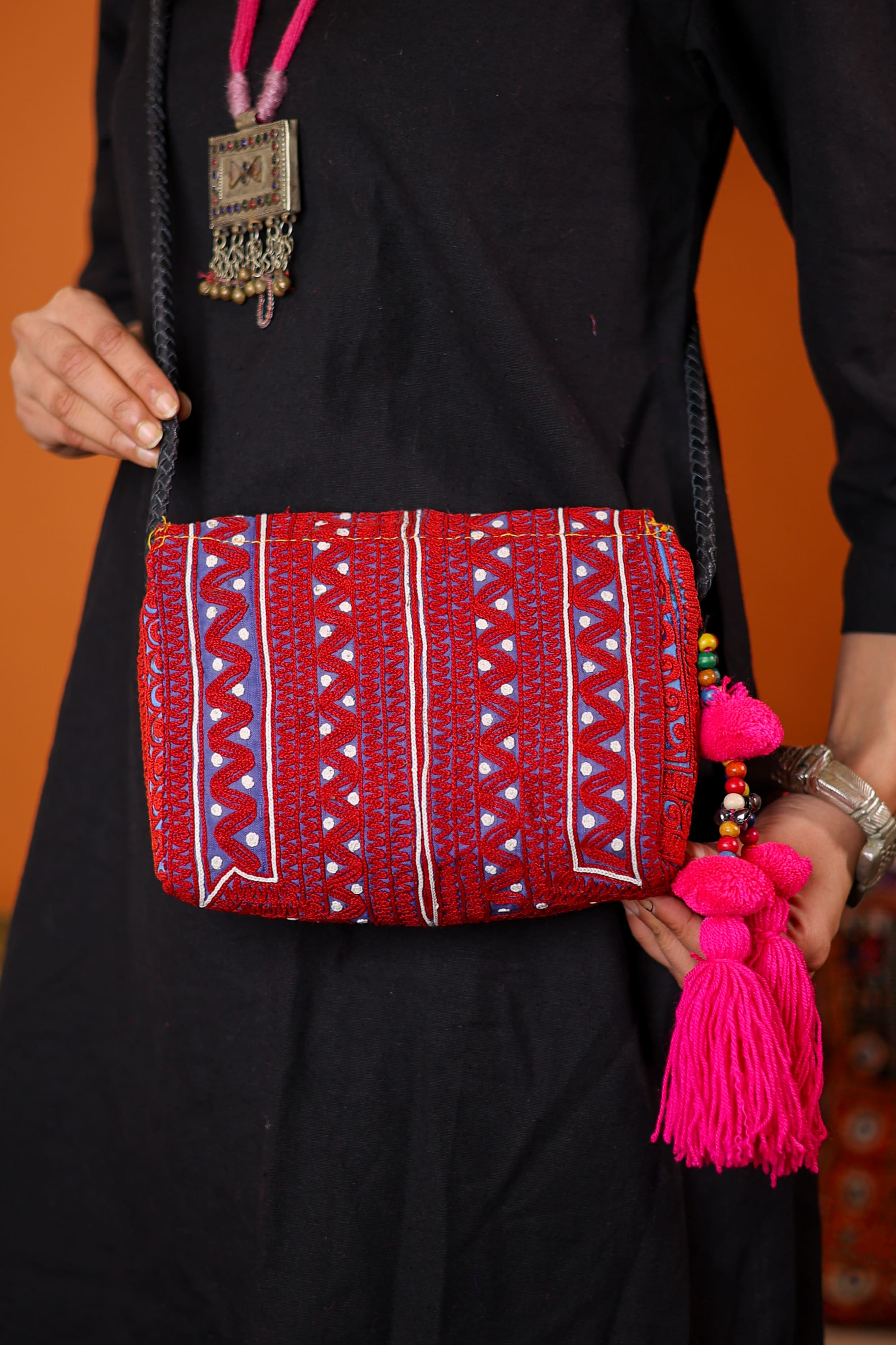 Ruqaiya - Balochi Sling Bag