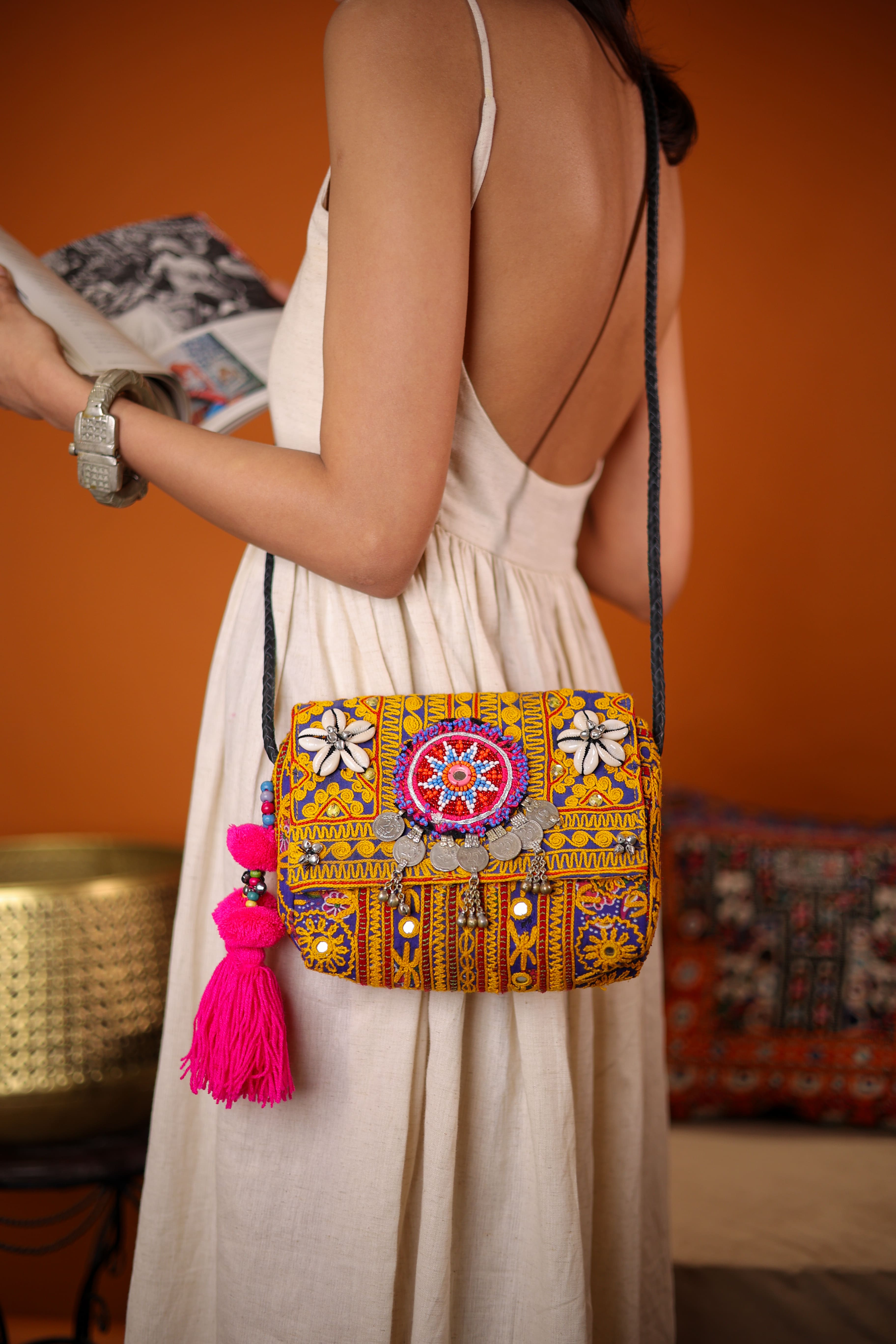 Mehrunisa - Balochi Sling Bag