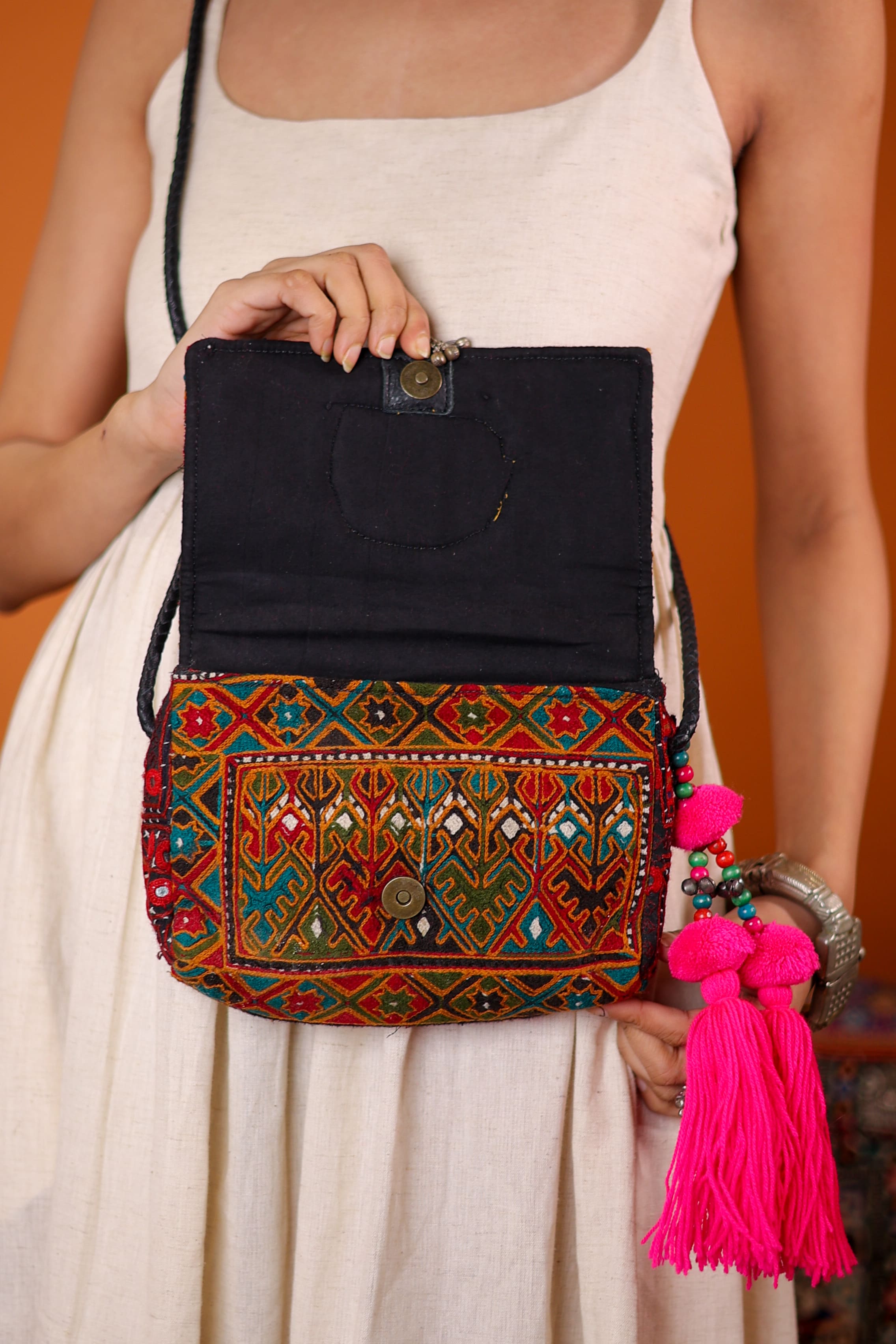 Gulbahar - Balochi Sling Bag