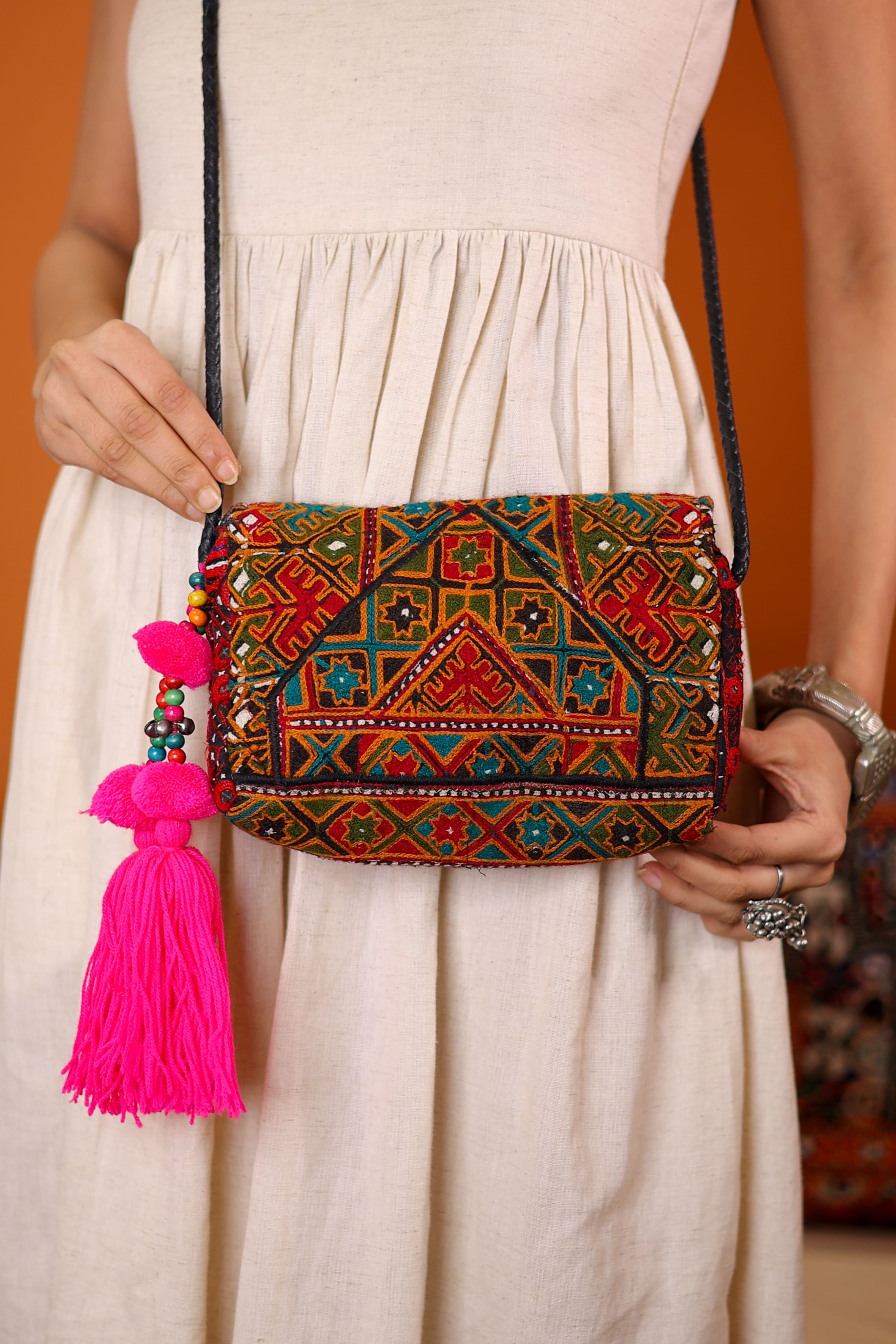 Gulbahar - Balochi Sling Bag