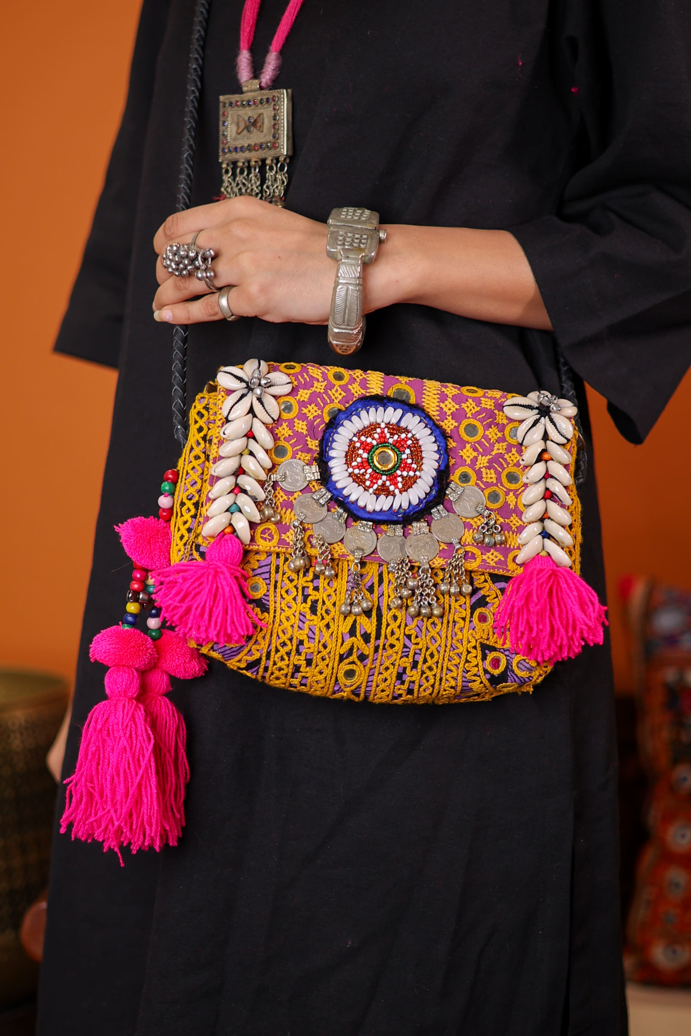 Saanjh - Balochi Sling Bag