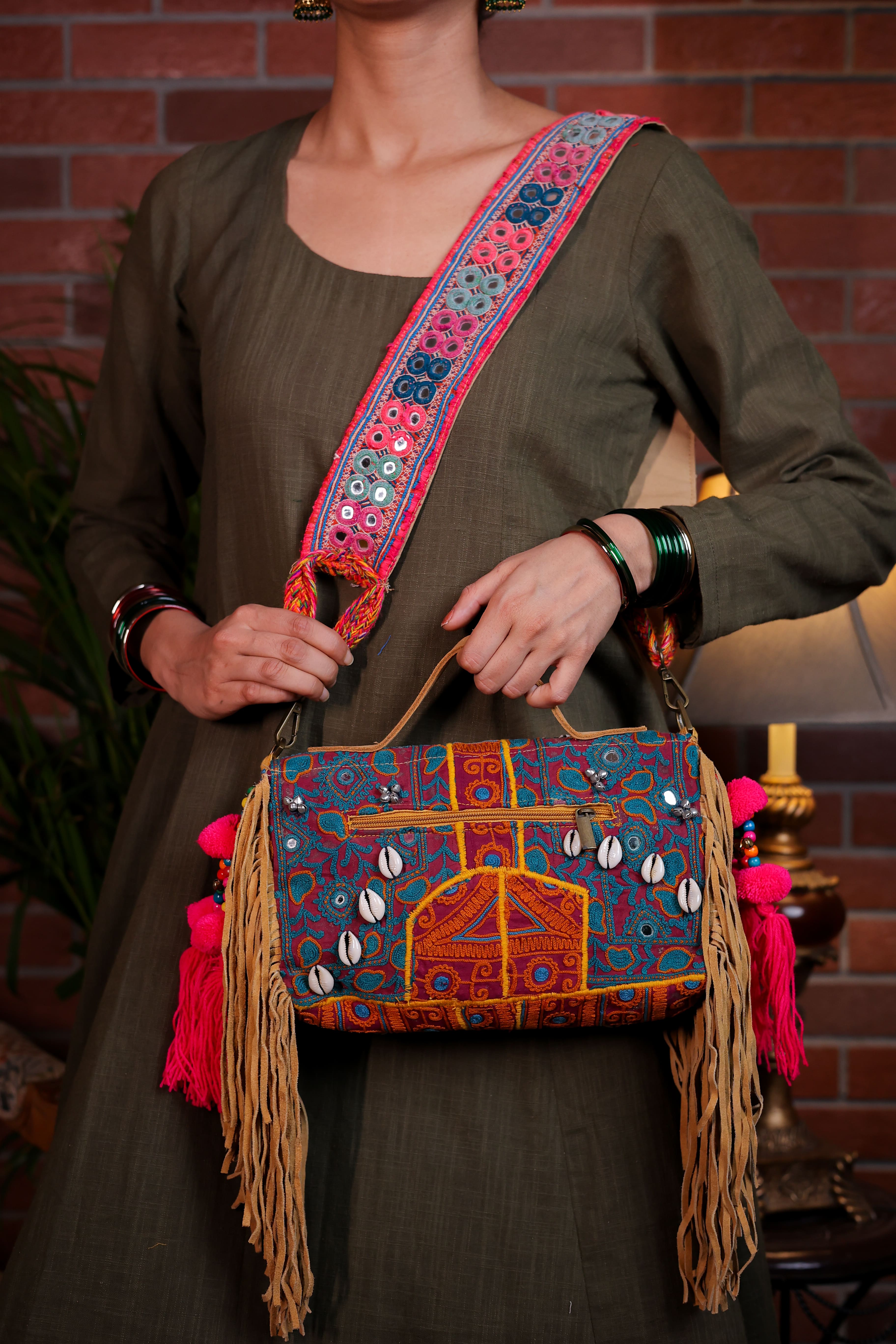 Fitoor - Mirror Strap Bag