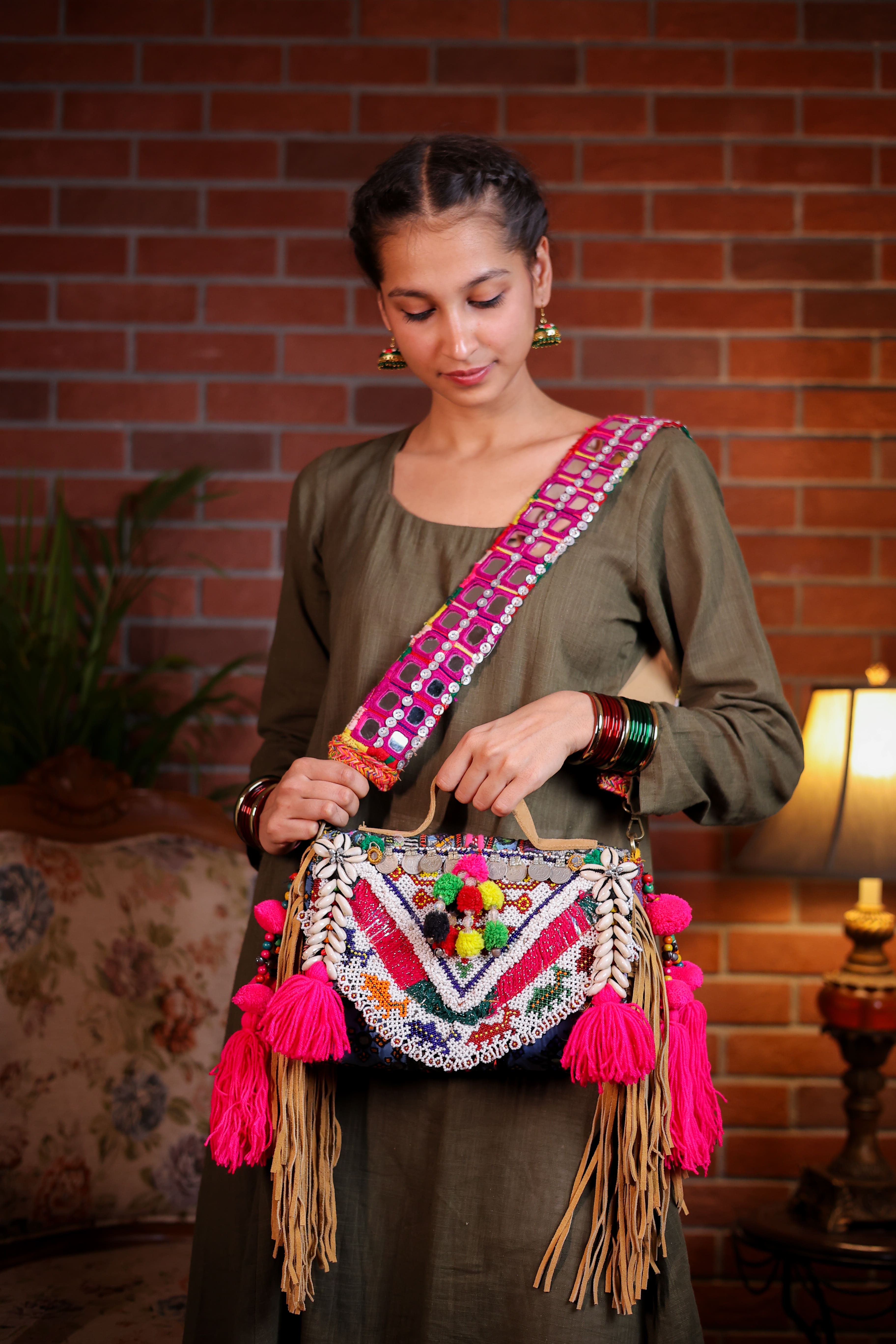 Arzoo - Mirror Strap Bag