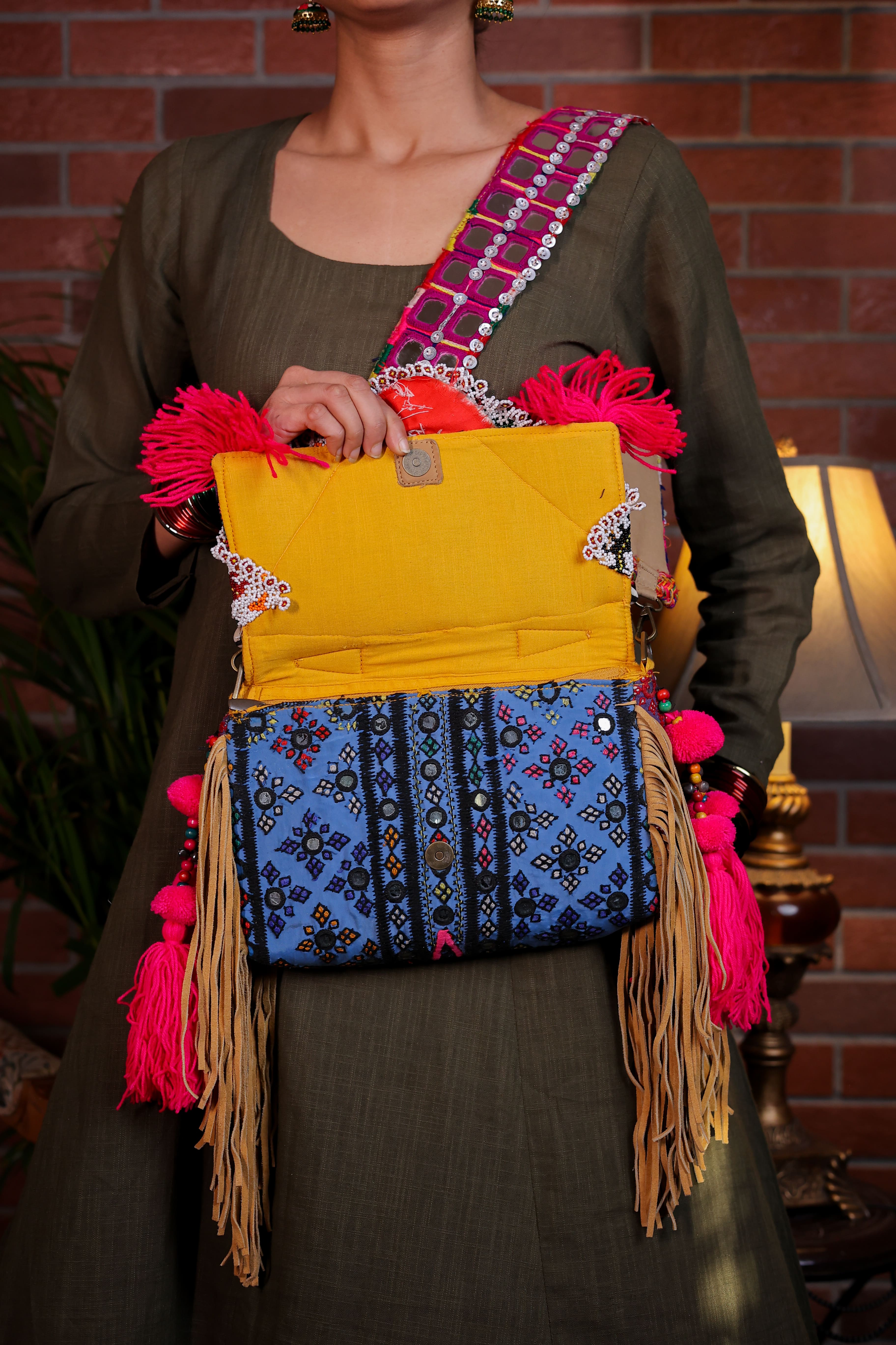 Arzoo - Mirror Strap Bag