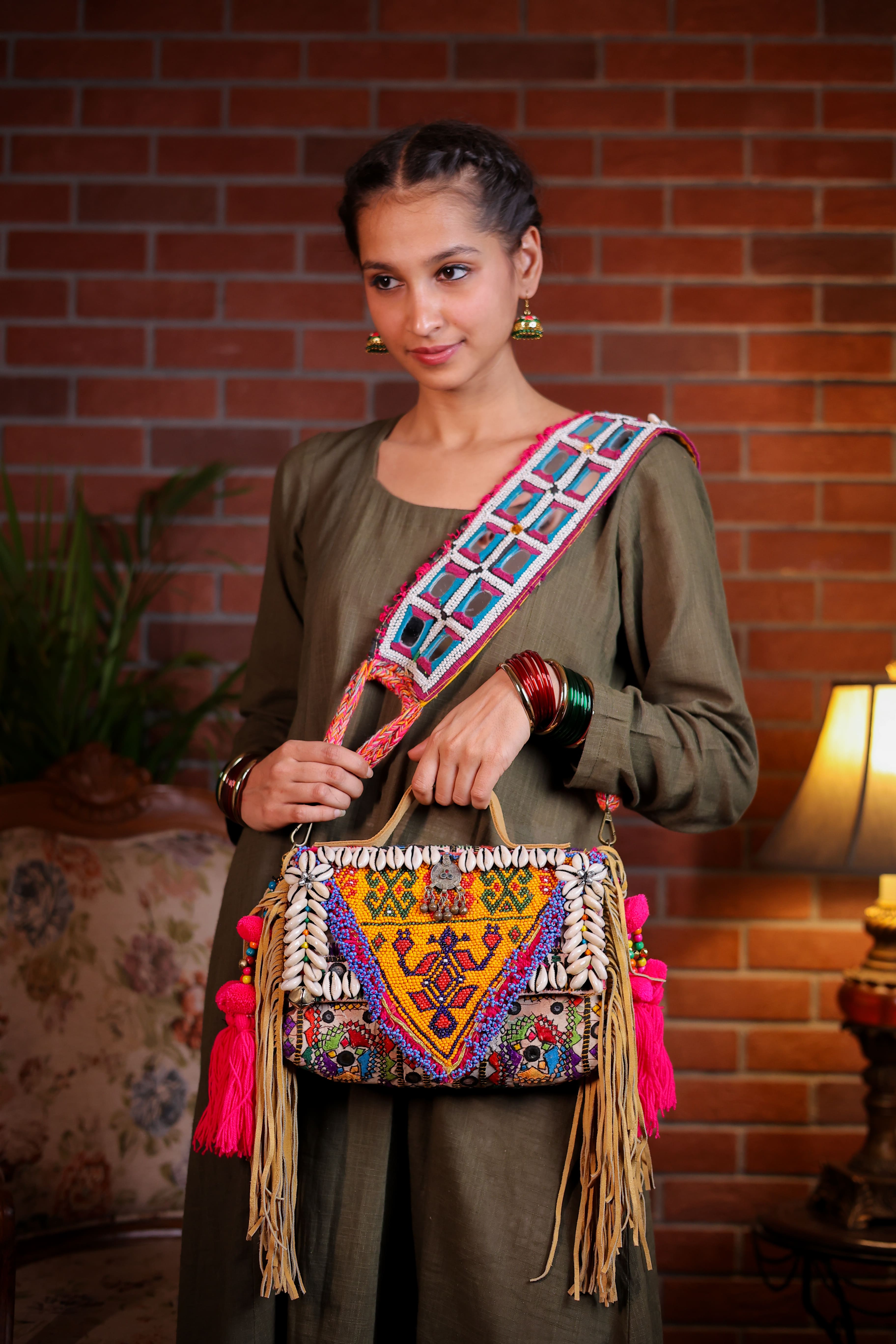 Sabreen - Mirror Strap Bag