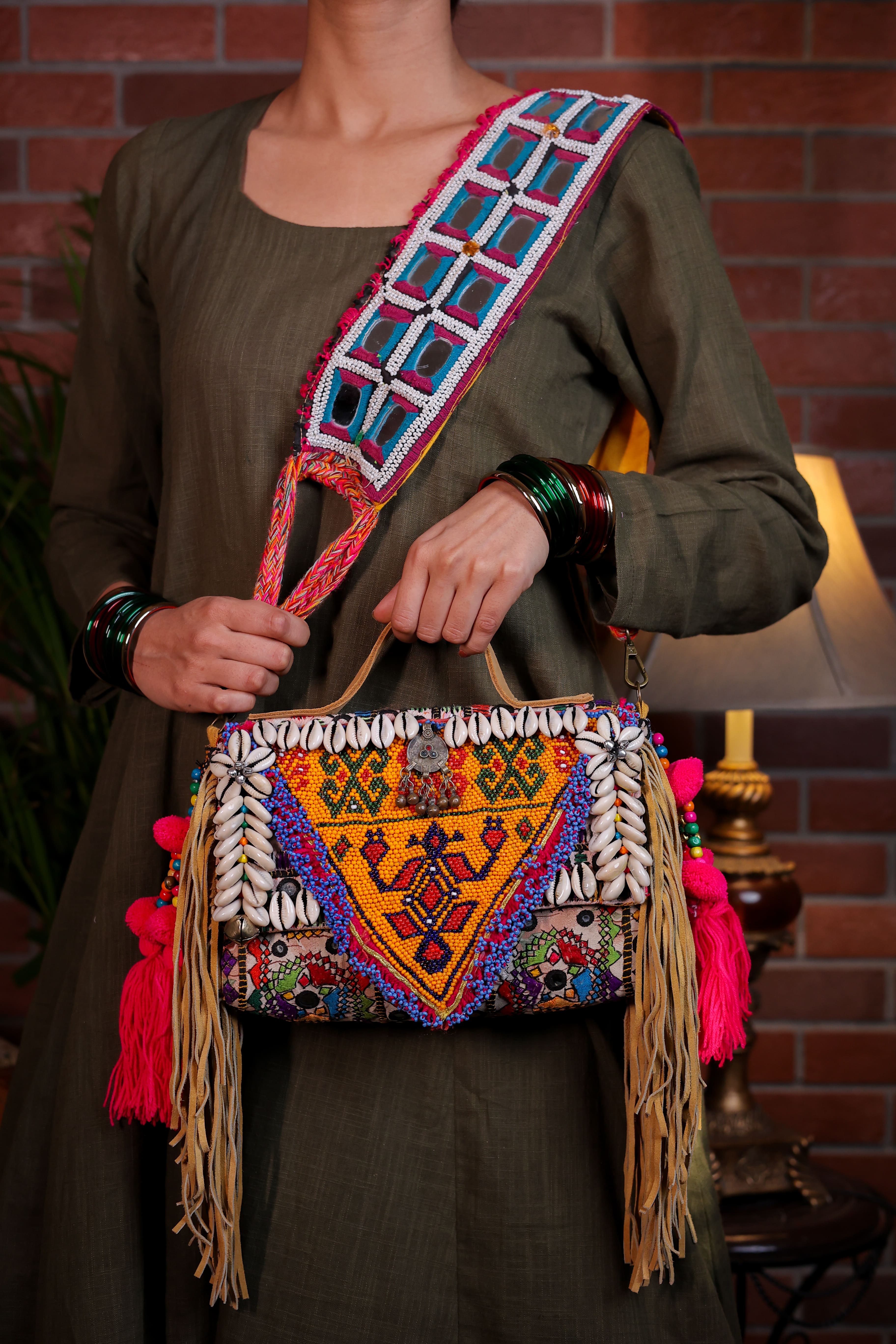 Sabreen - Mirror Strap Bag