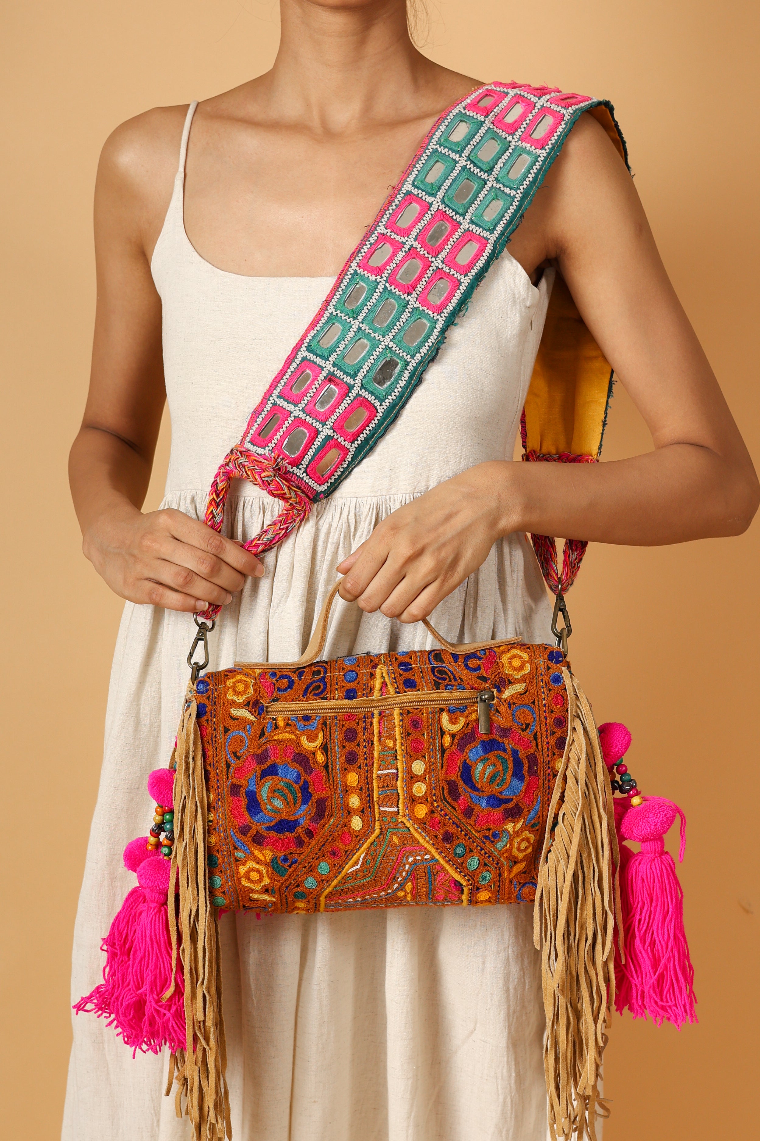 Gulshan - Lambani Mirror Strap Bag