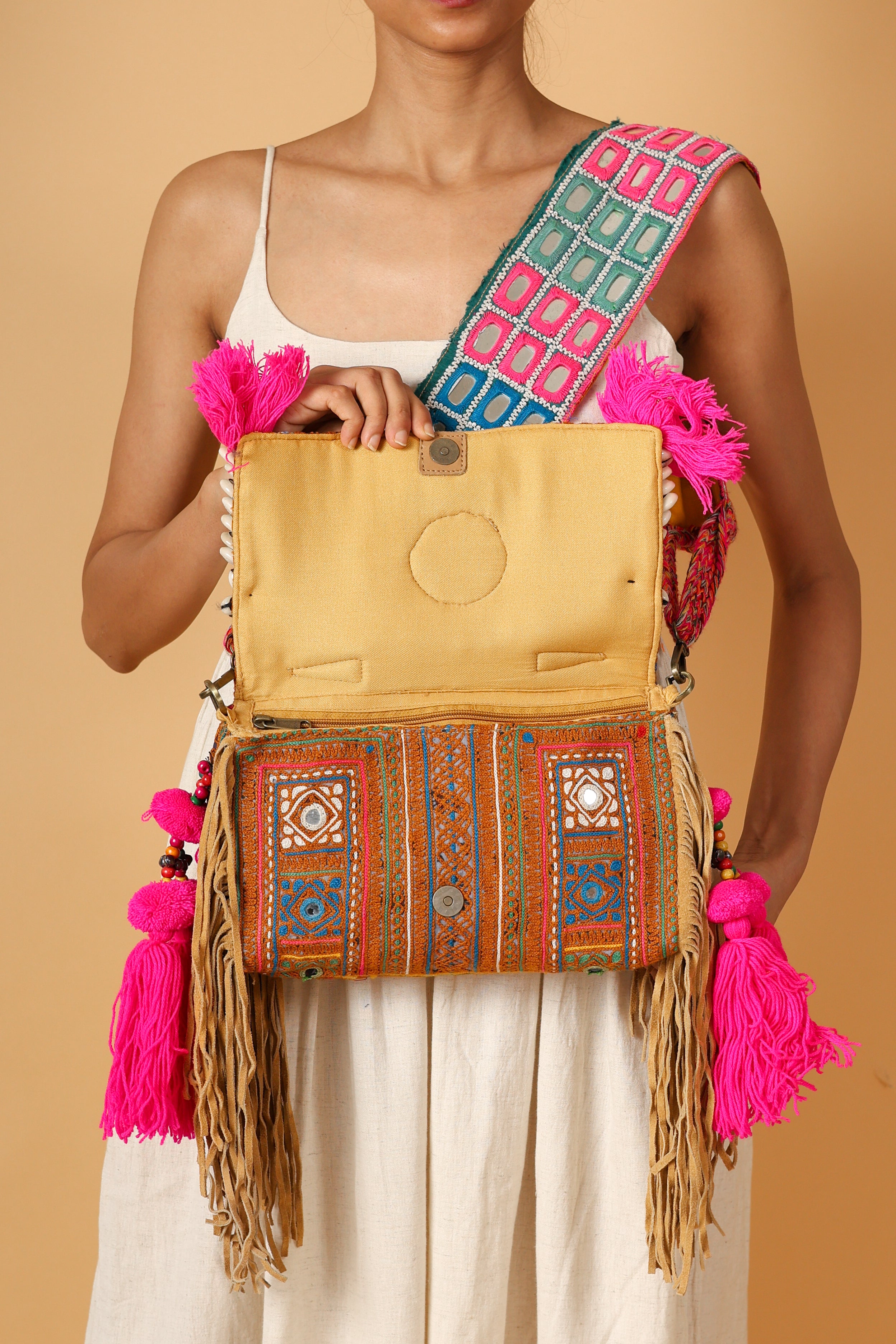 Gulshan - Lambani Mirror Strap Bag