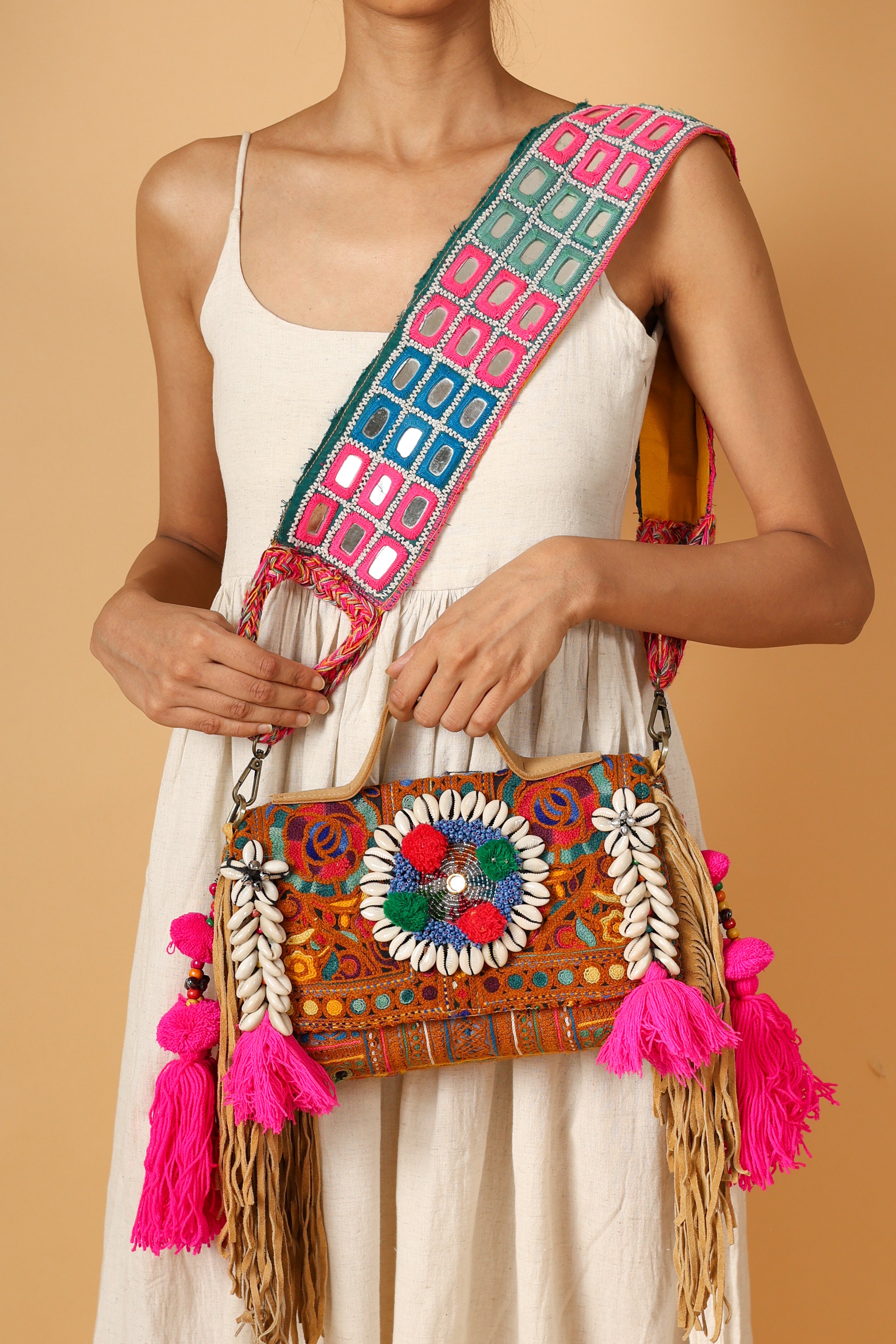 Gulshan - Lambani Mirror Strap Bag
