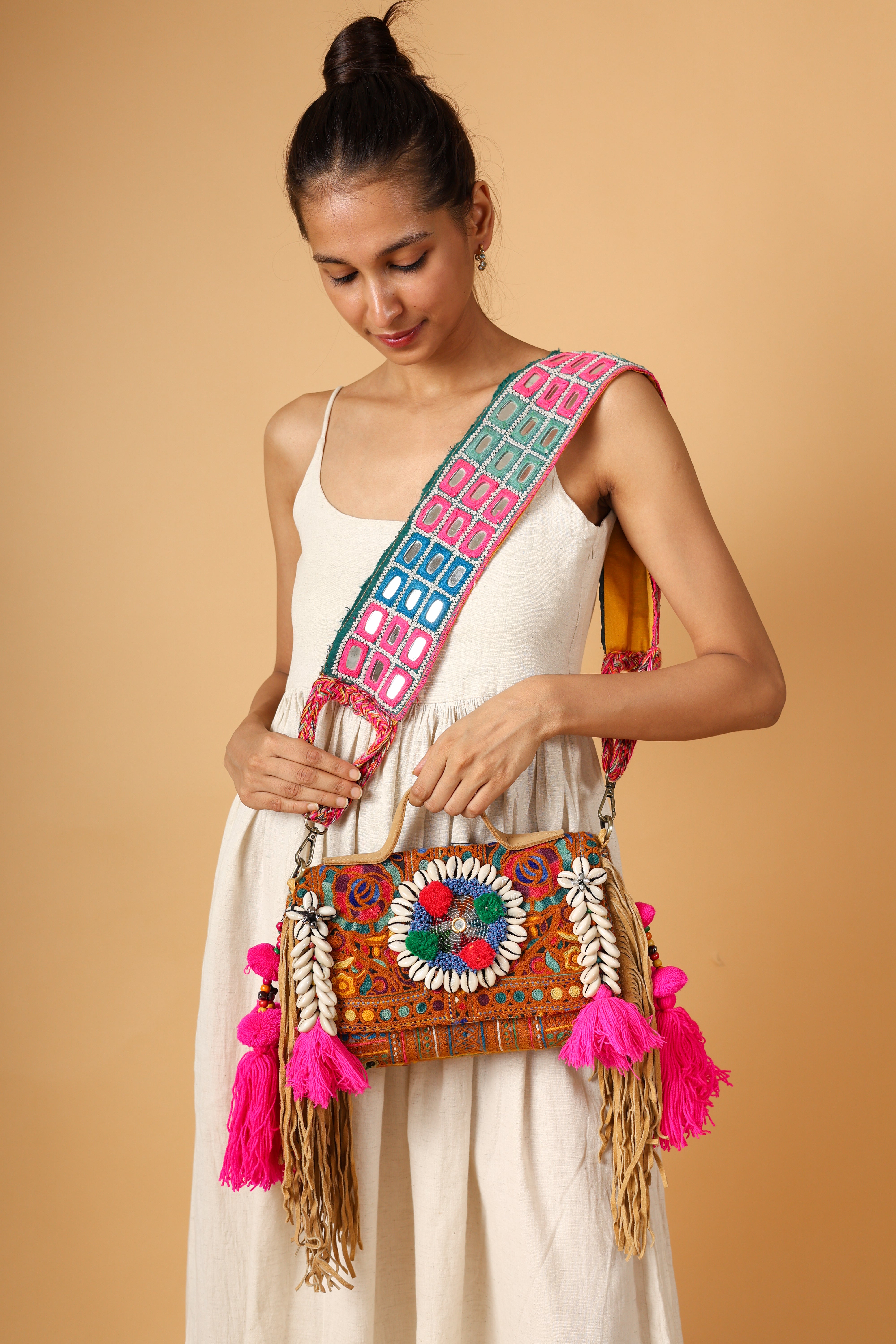 Gulshan - Lambani Mirror Strap Bag