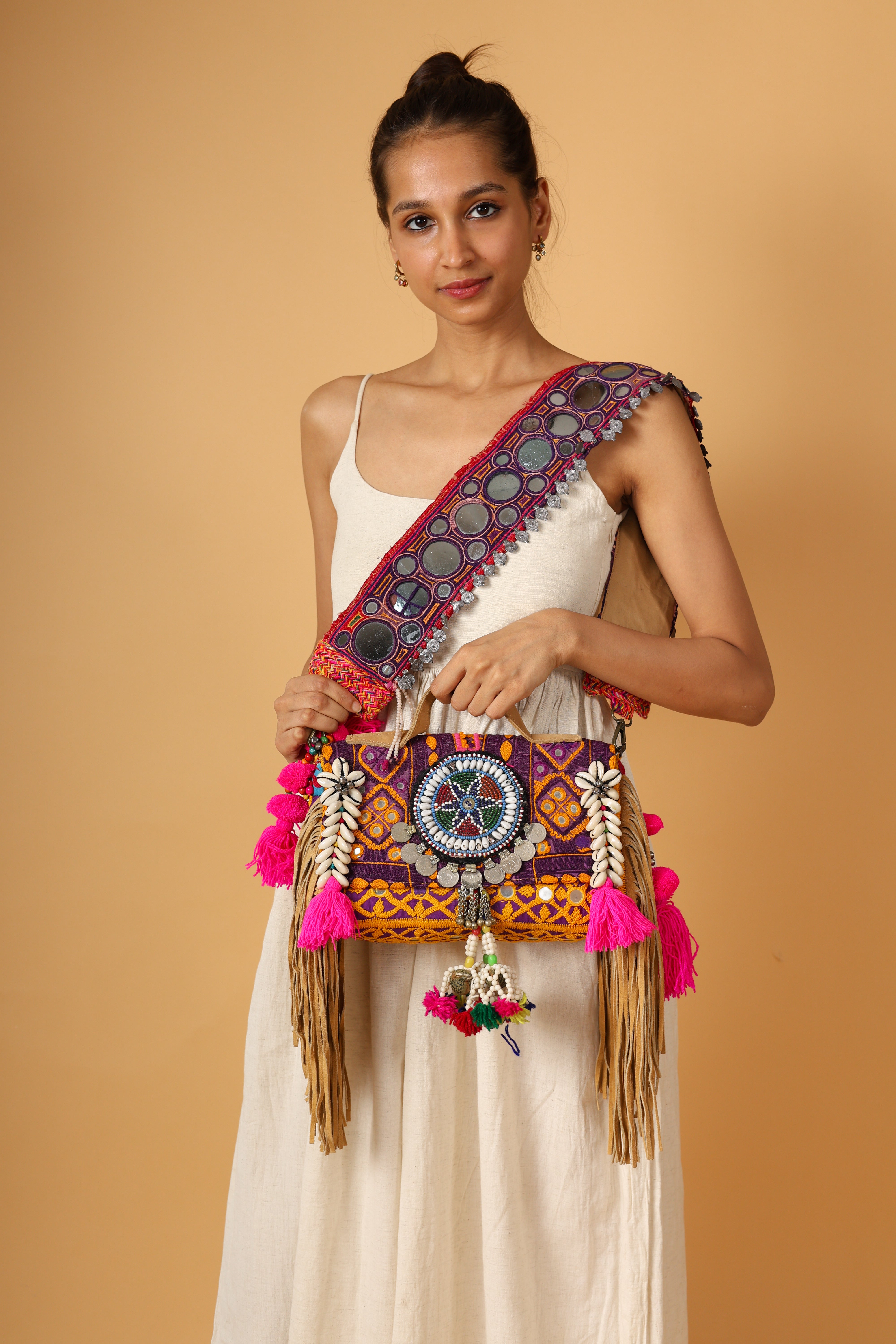Sahar - Lambani Mirror Strap Bag