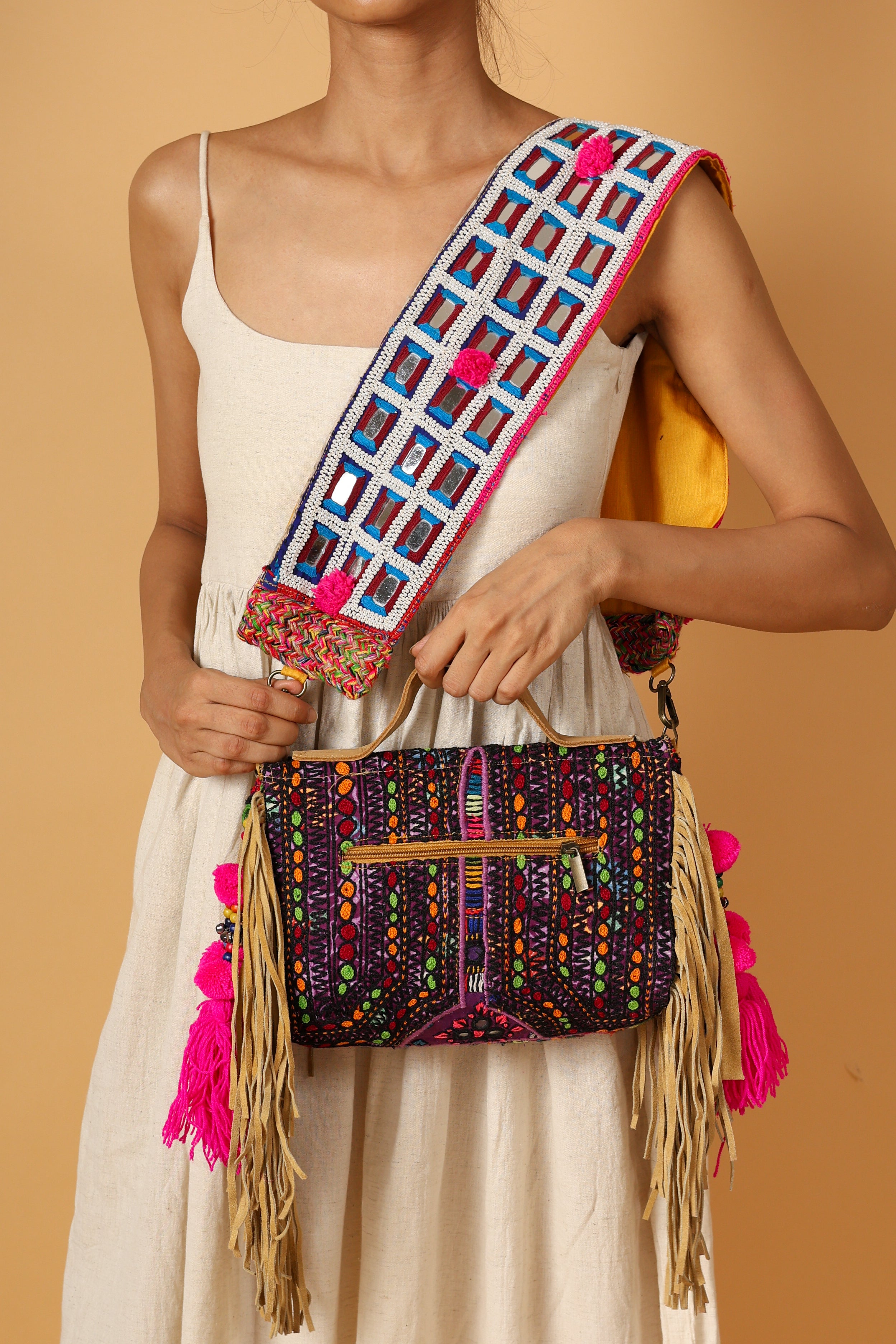 Chandni - Lambani Mirror Strap Bag