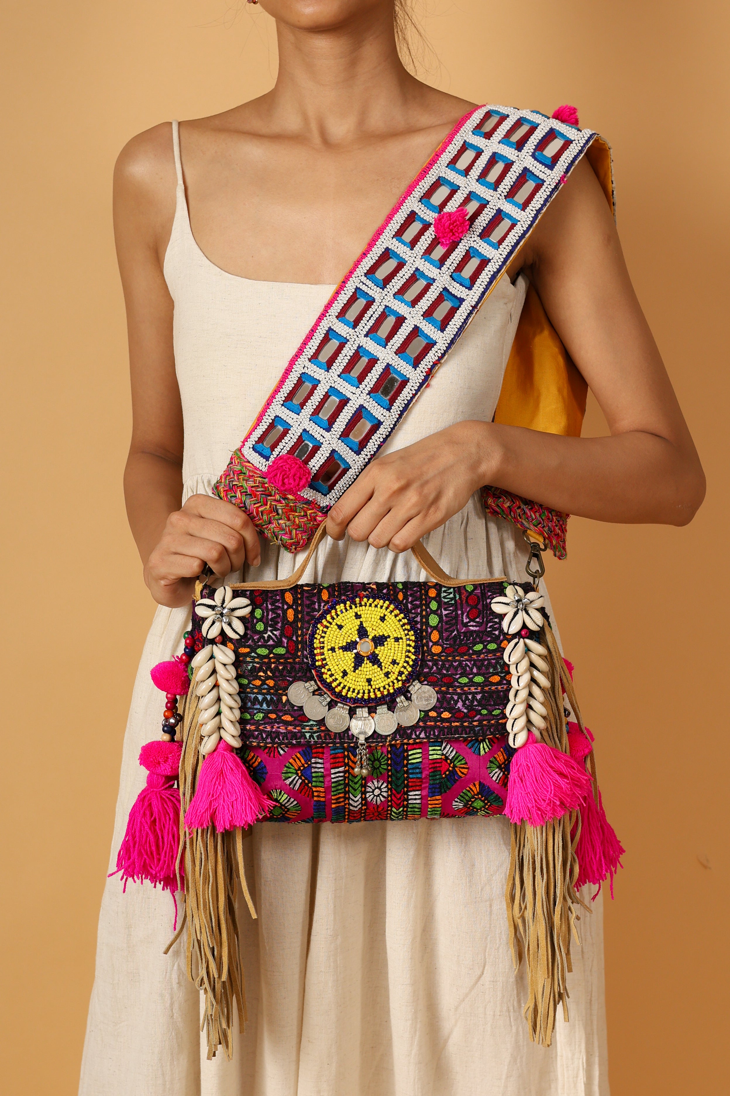 Chandni - Lambani Mirror Strap Bag