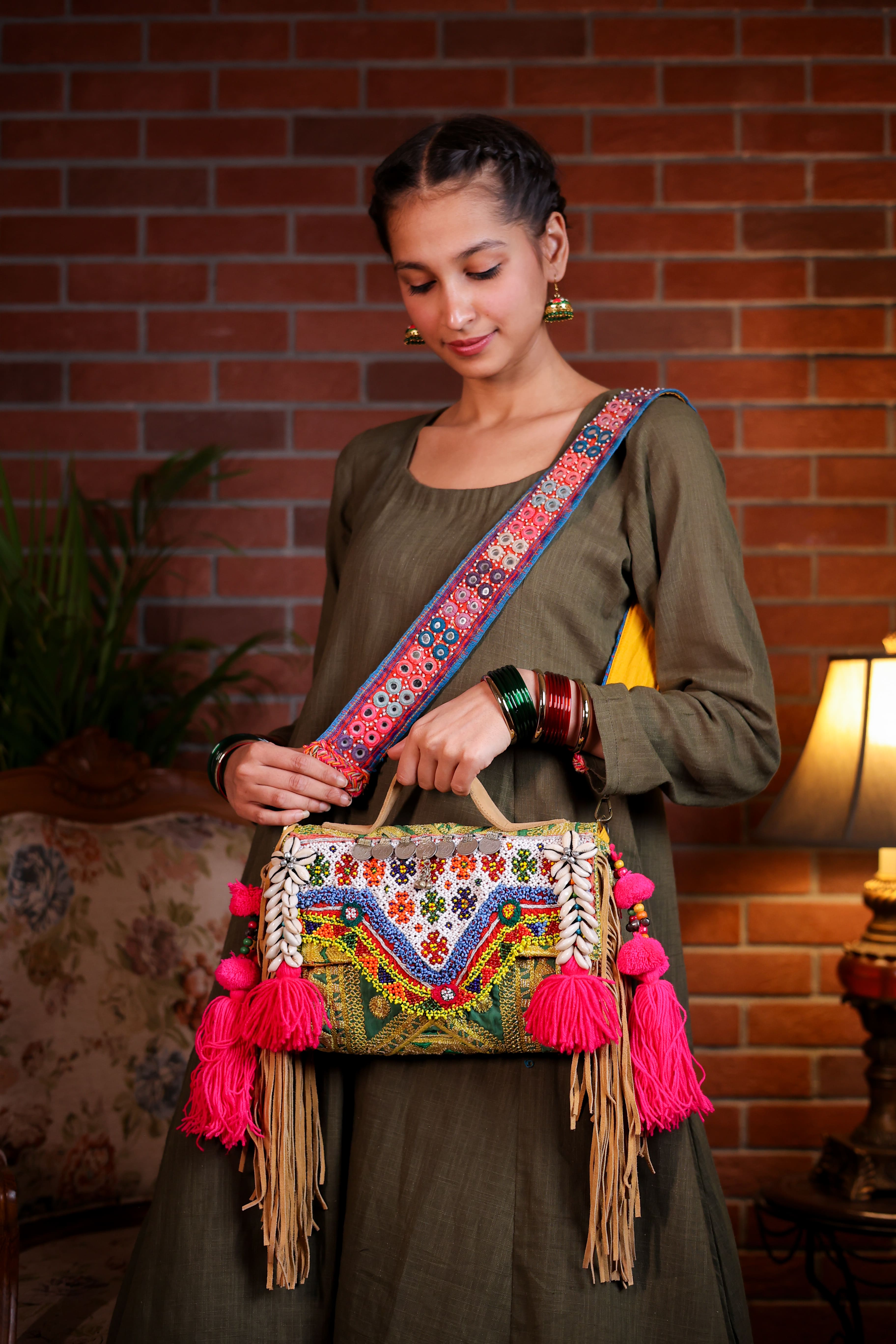 Sultana - Mirror Strap Bag