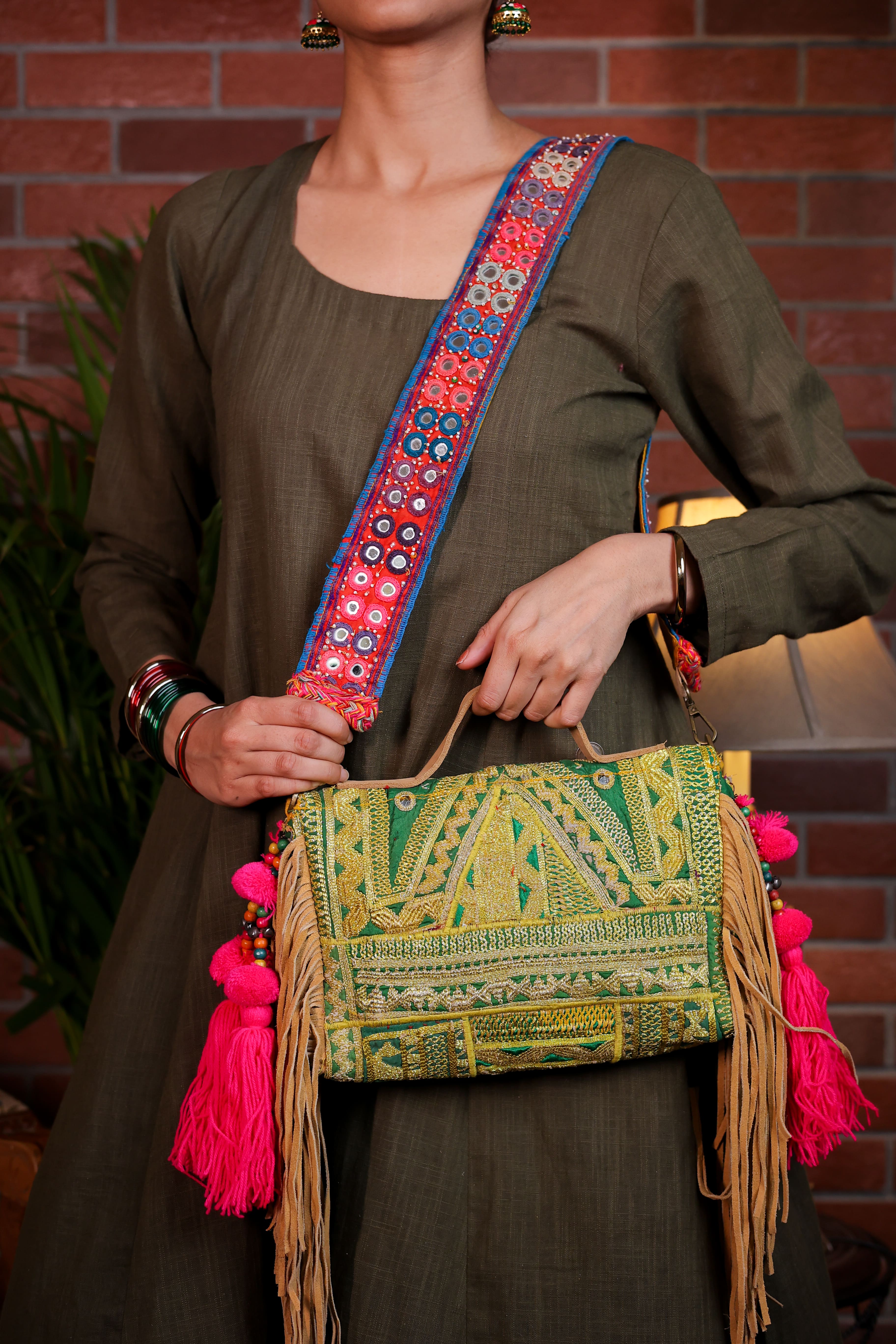 Sultana - Mirror Strap Bag