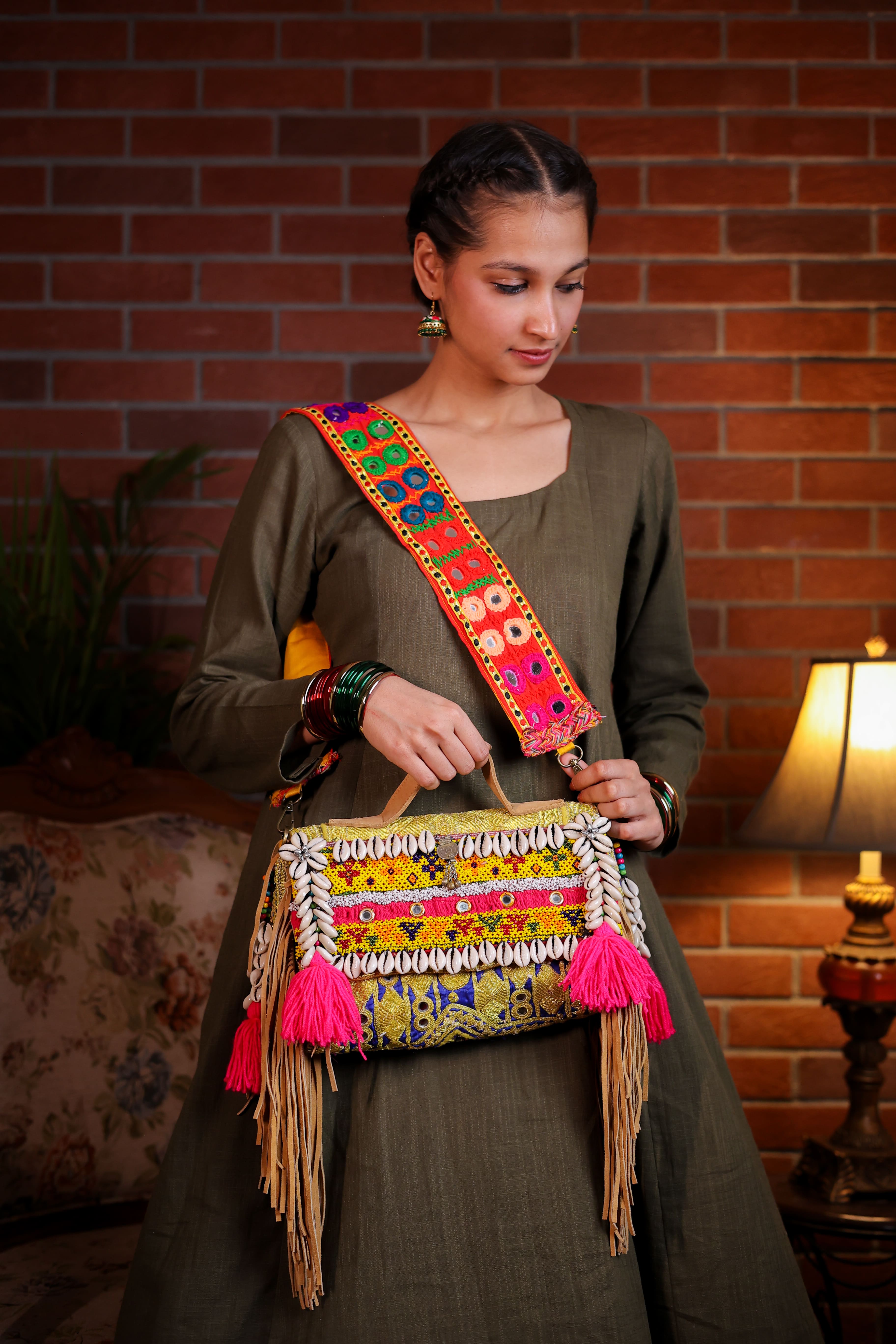 Noorani - Mirror Strap Bag
