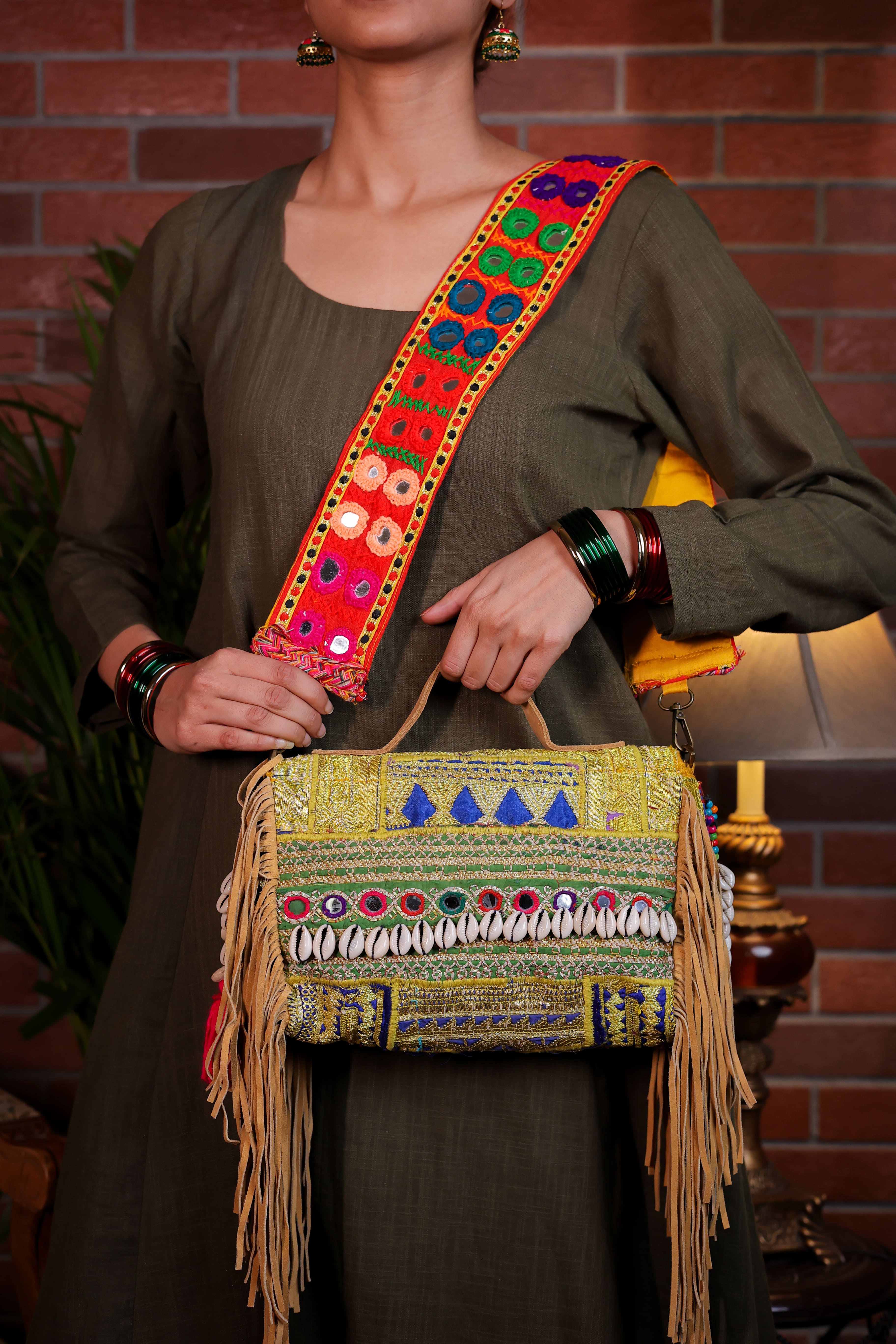 Noorani - Mirror Strap Bag