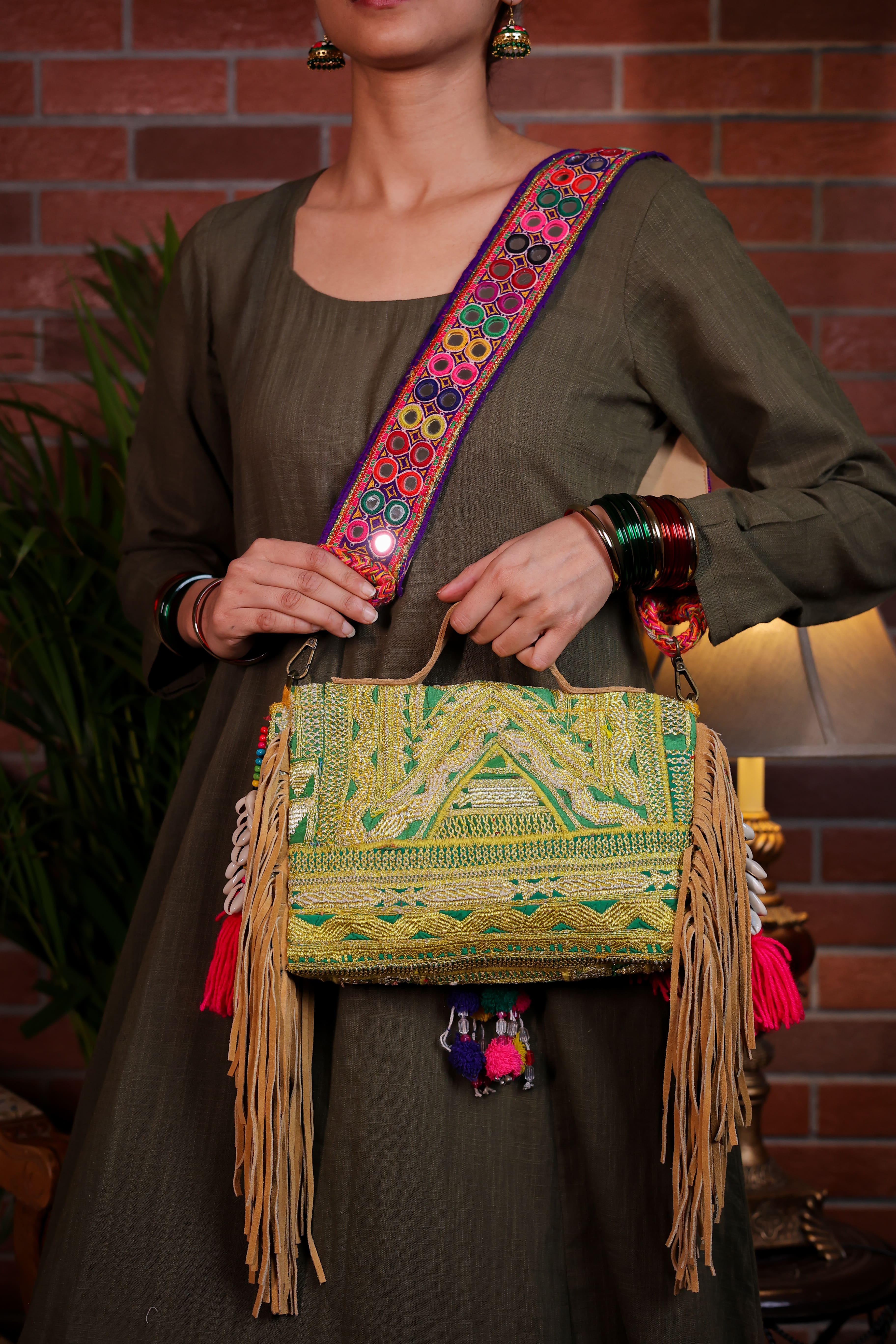 Zarnoor - Mirror Strap Bag