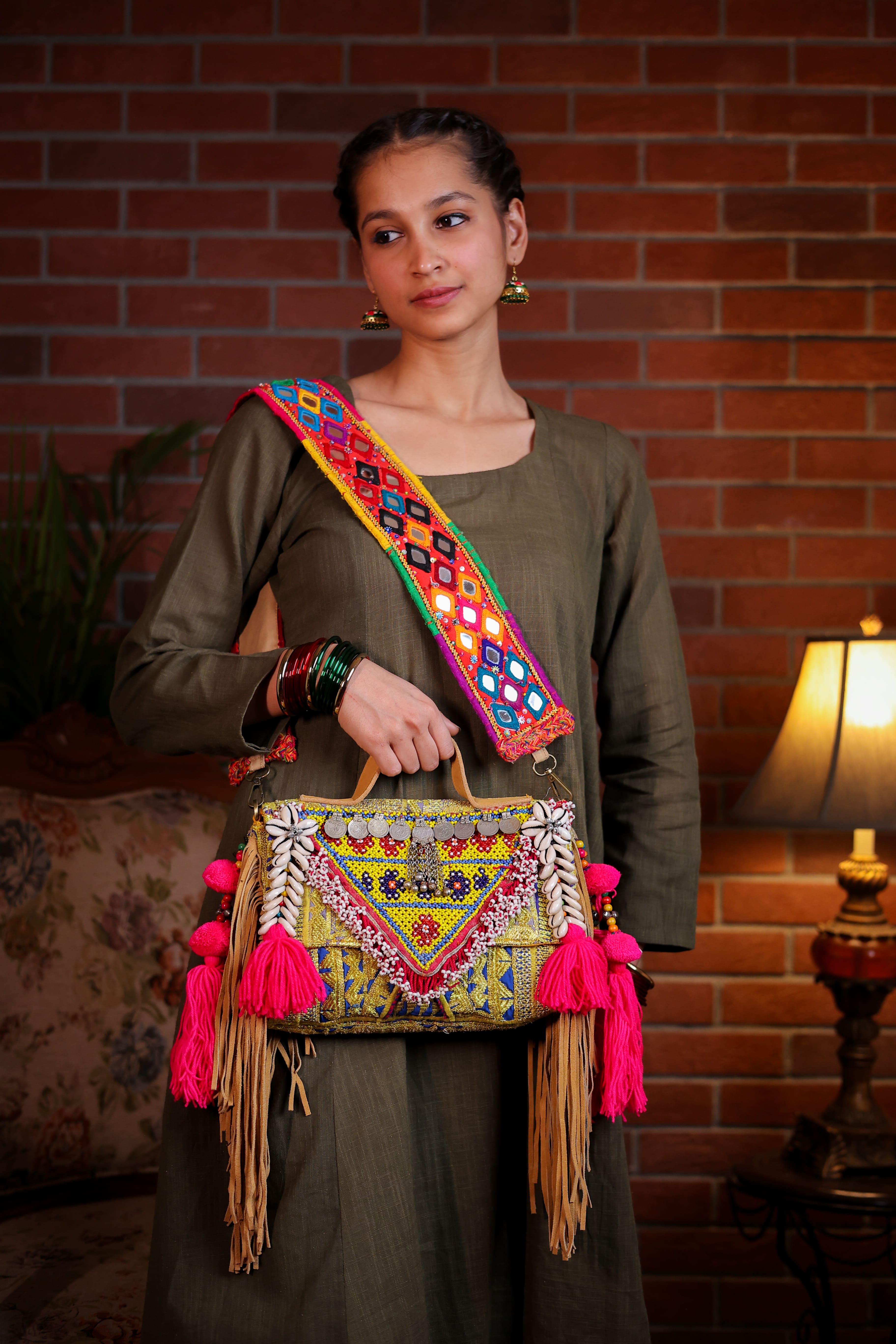 Mandira - Mirror Strap Bag