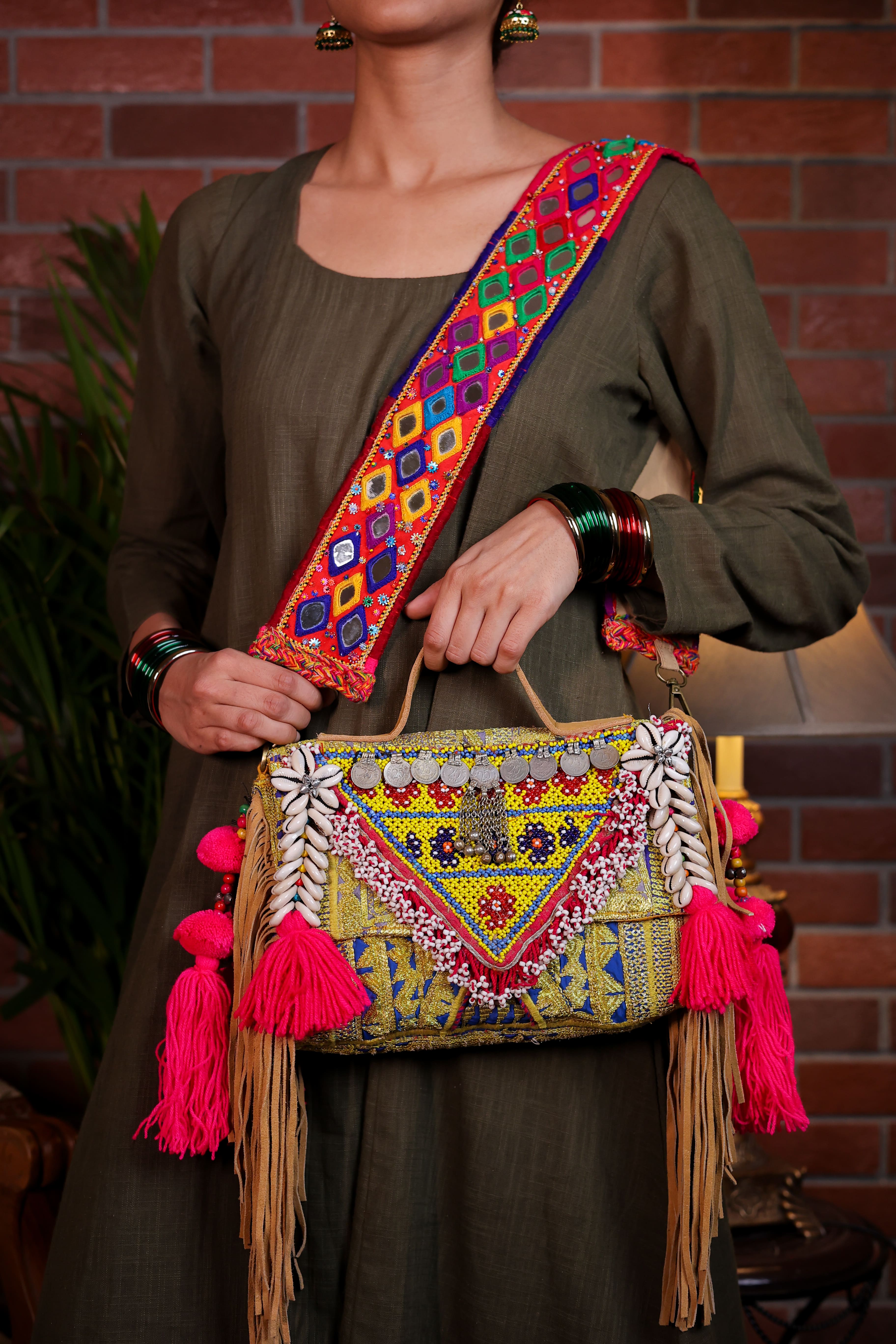 Mandira - Mirror Strap Bag