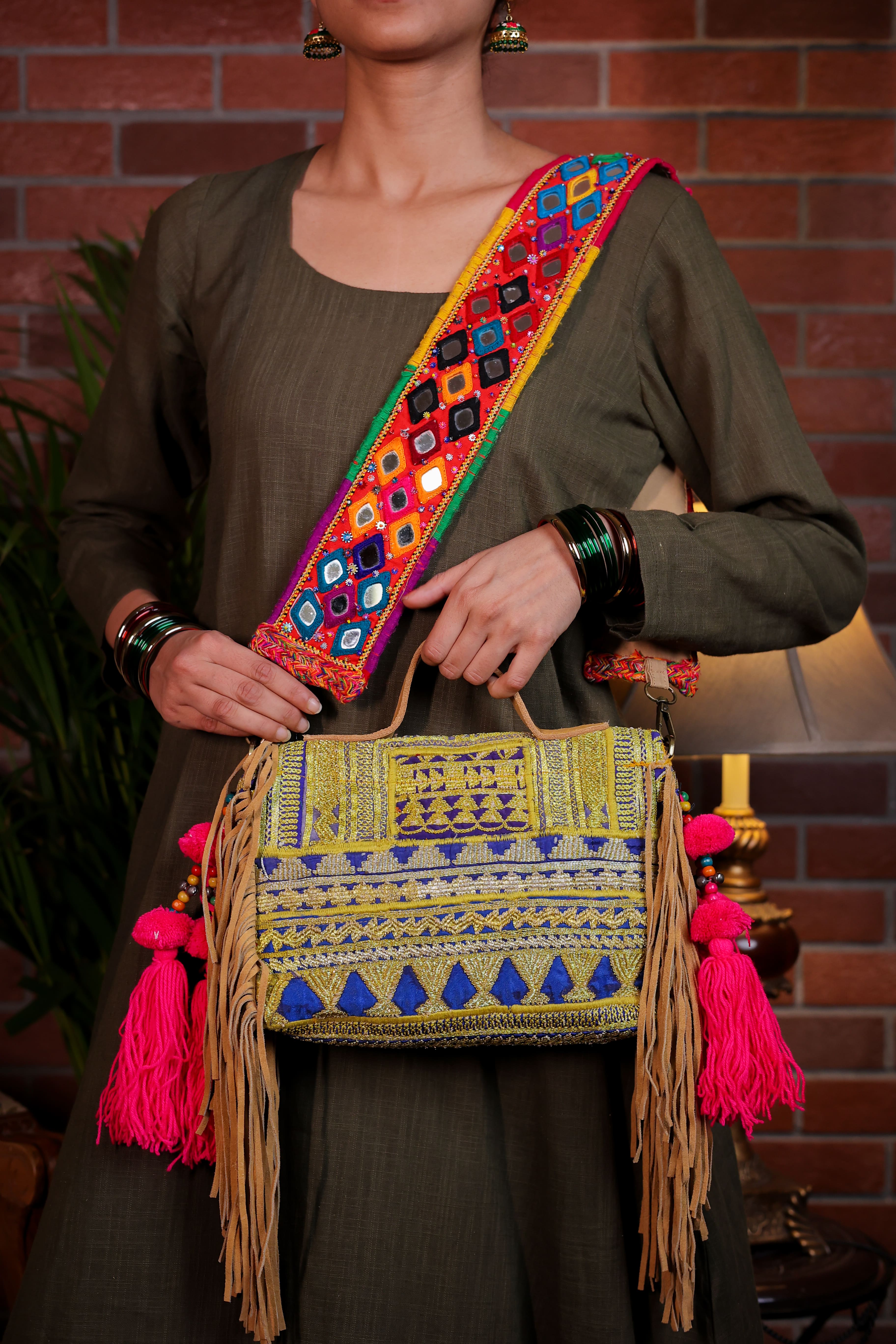 Mandira - Mirror Strap Bag