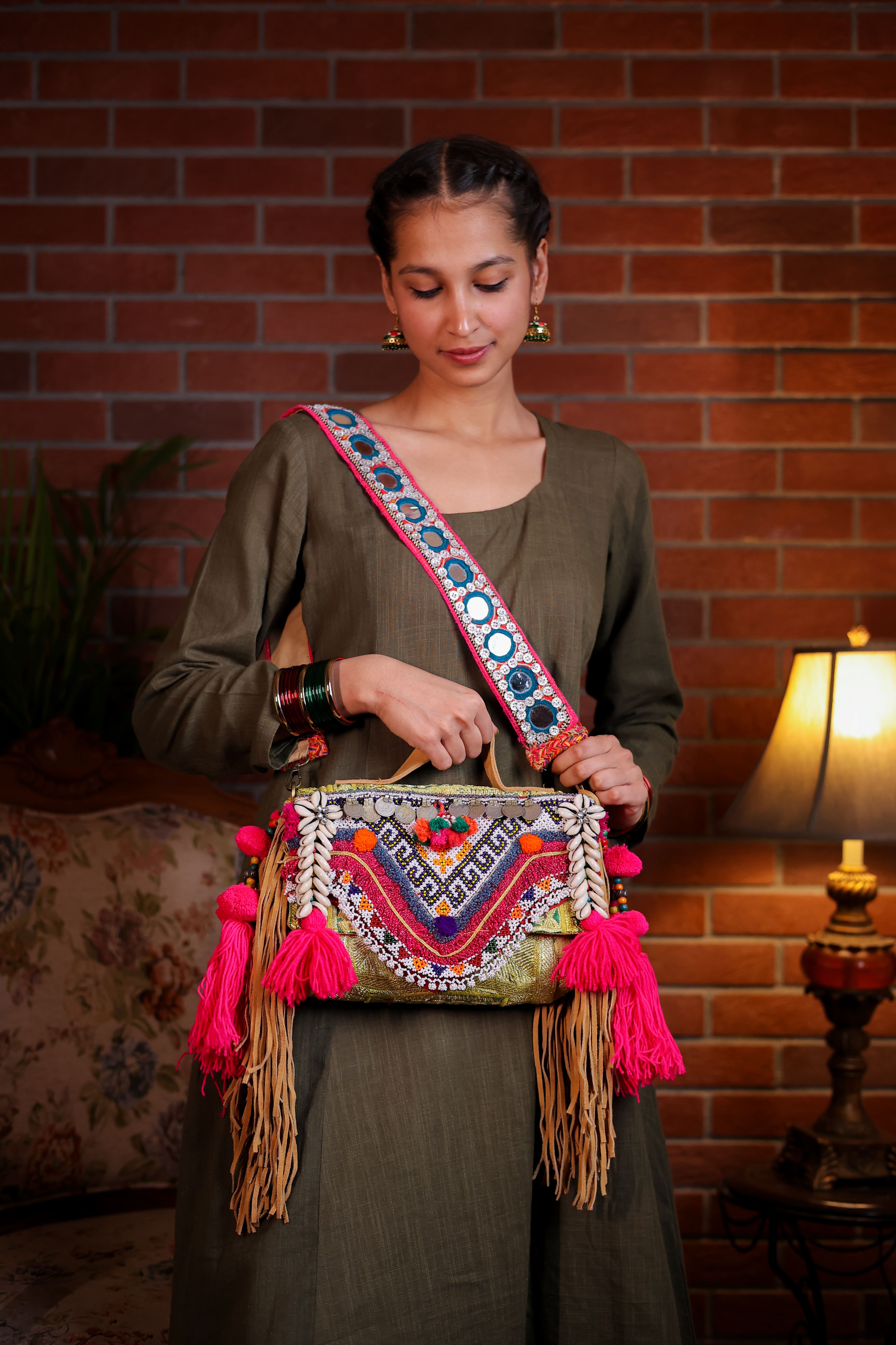 Heera - Mirror Strap Bag