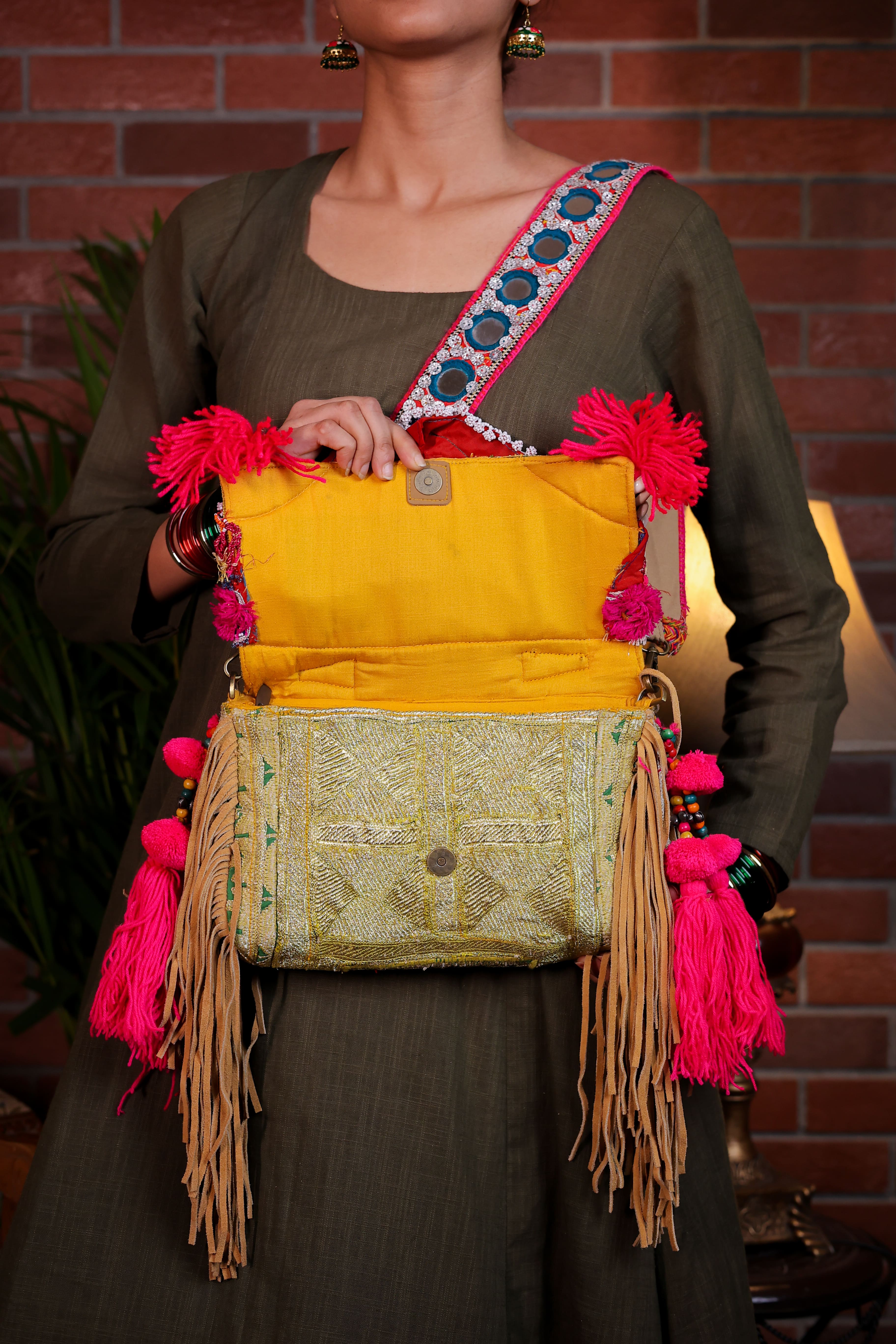 Heera - Mirror Strap Bag