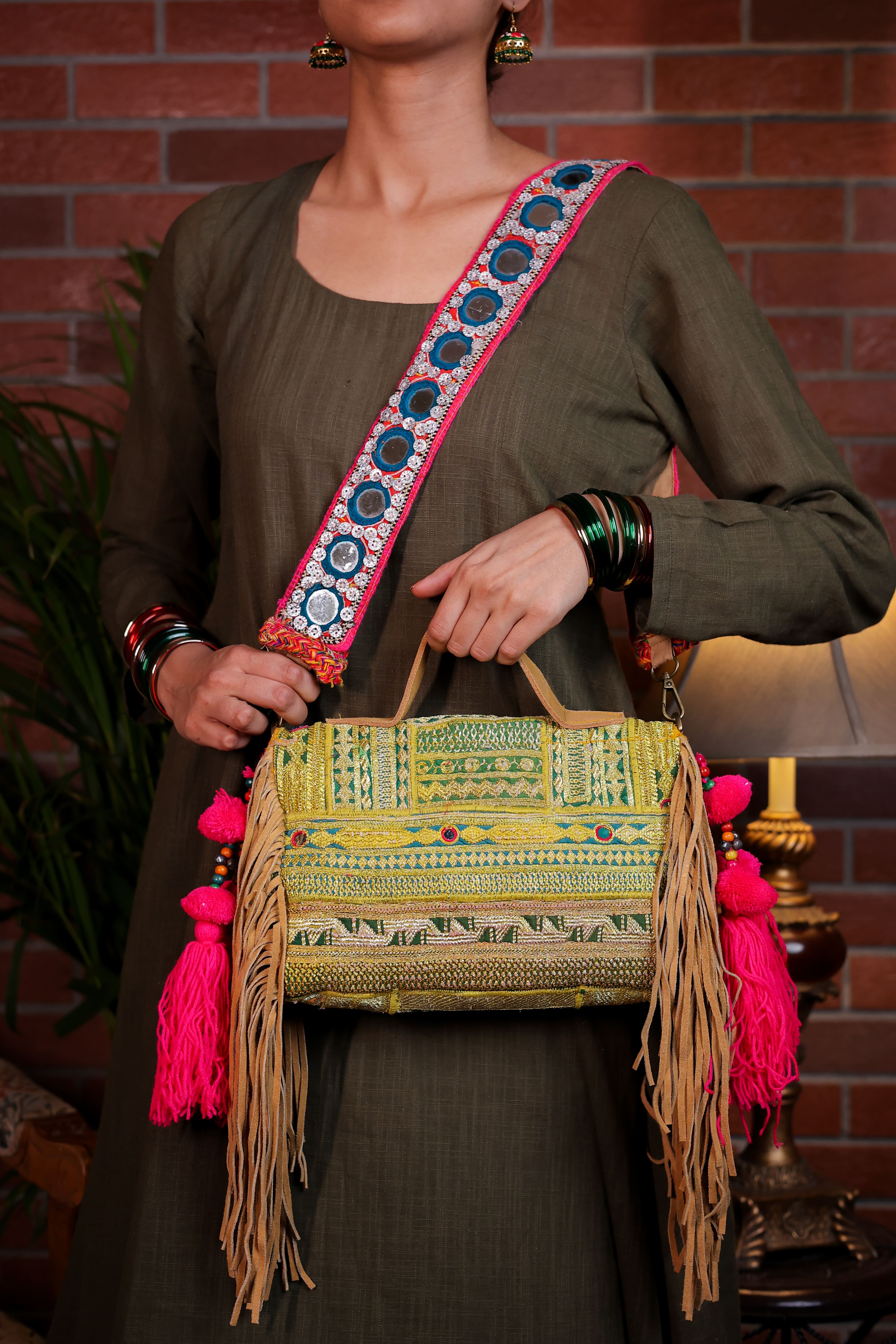 Heera - Mirror Strap Bag